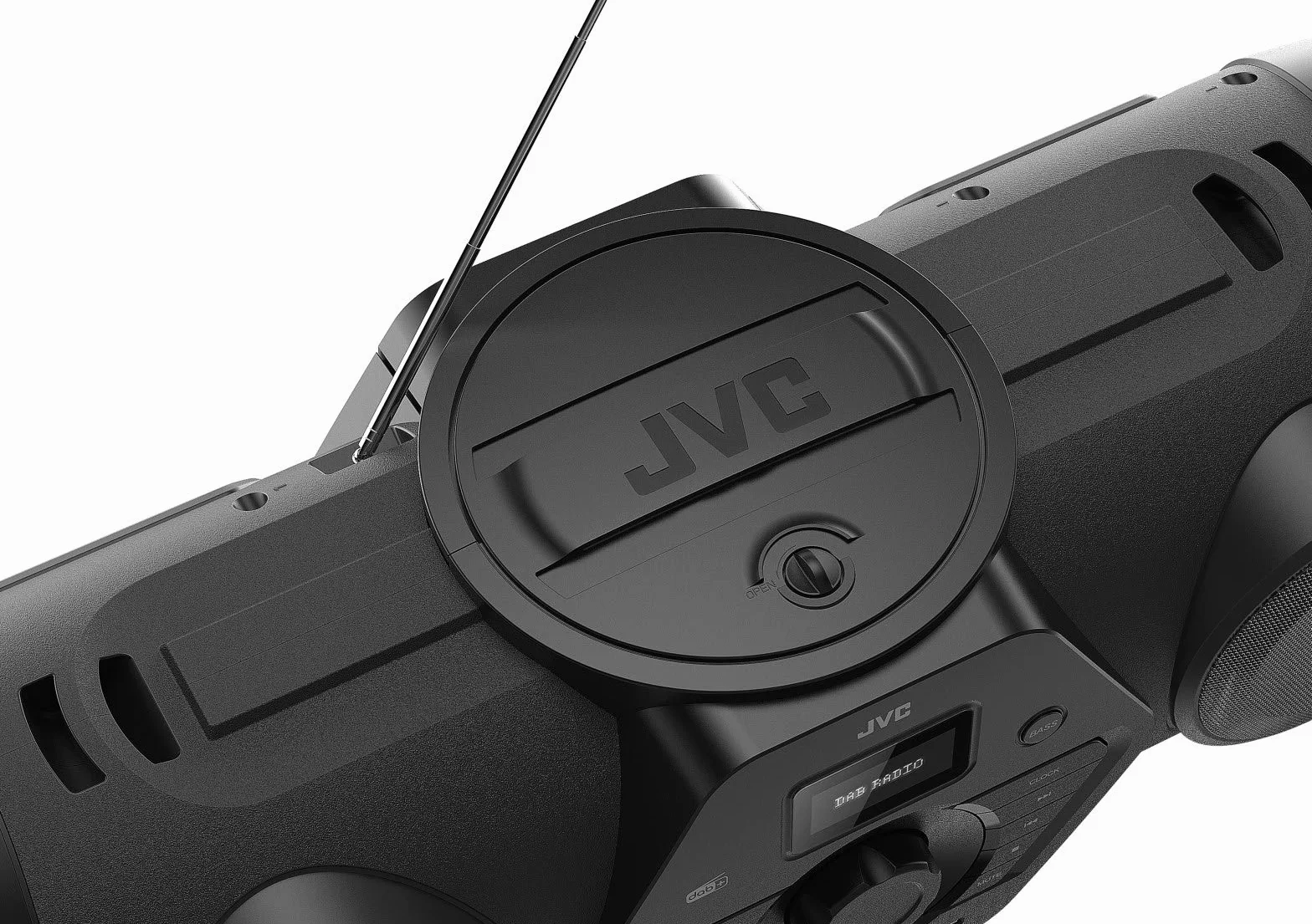 JVC RV-NB300DAB Boombox DAB Bluetooth USB CD Czarny