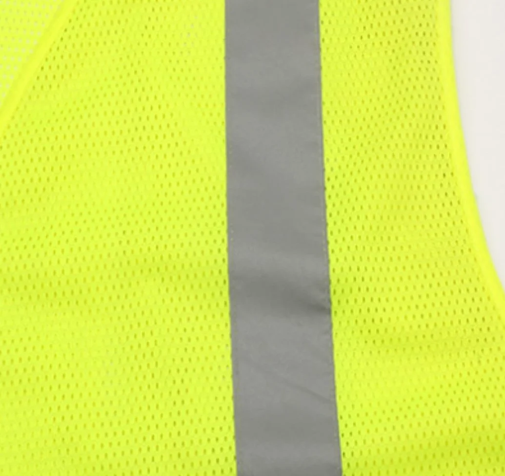 Odblaskowa Kamizelka Odblaskowa Budowlana, Sanitarna, Ogrodowa, Nocna Drogowa Kamizelka(XXL)