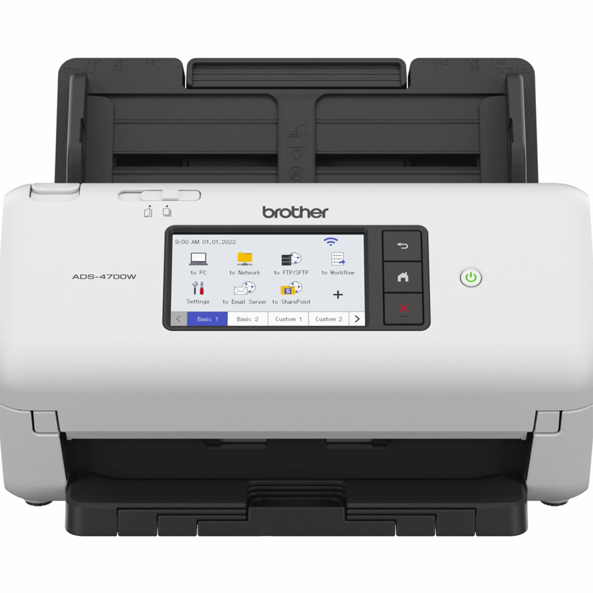 Brother ADS-4700W profesjonalny skaner dokumentów Duplex USB LAN WLAN biały