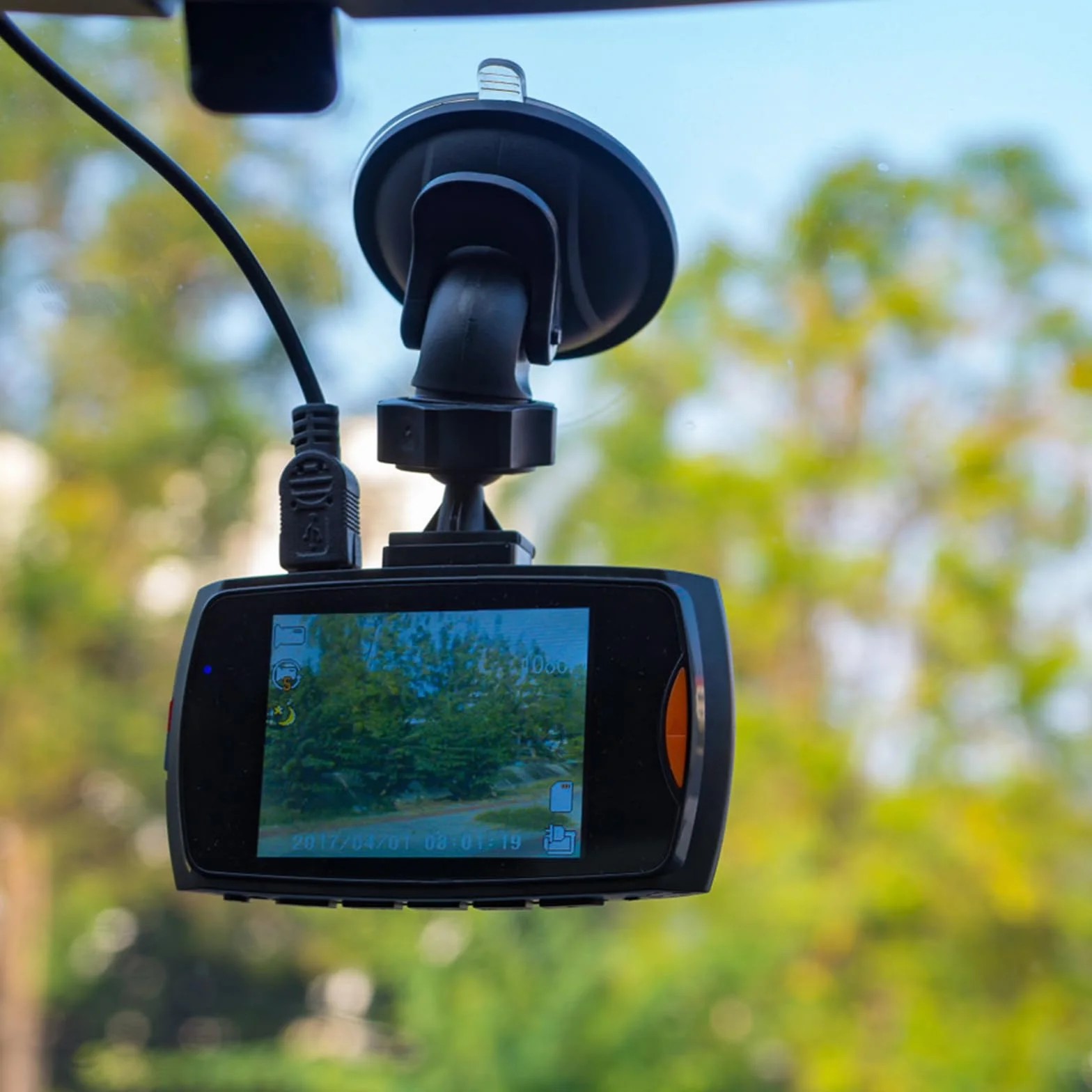 Uchwyt na kamerę samochodową 360° z przyssawką uniwersalny