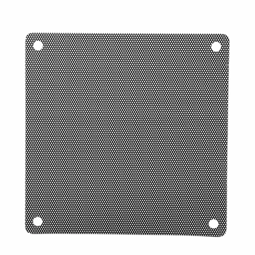 ASHATA Filtr przeciwpyłowy wentylatora PC 120mm 12x12 cm 5 szt. Czarny