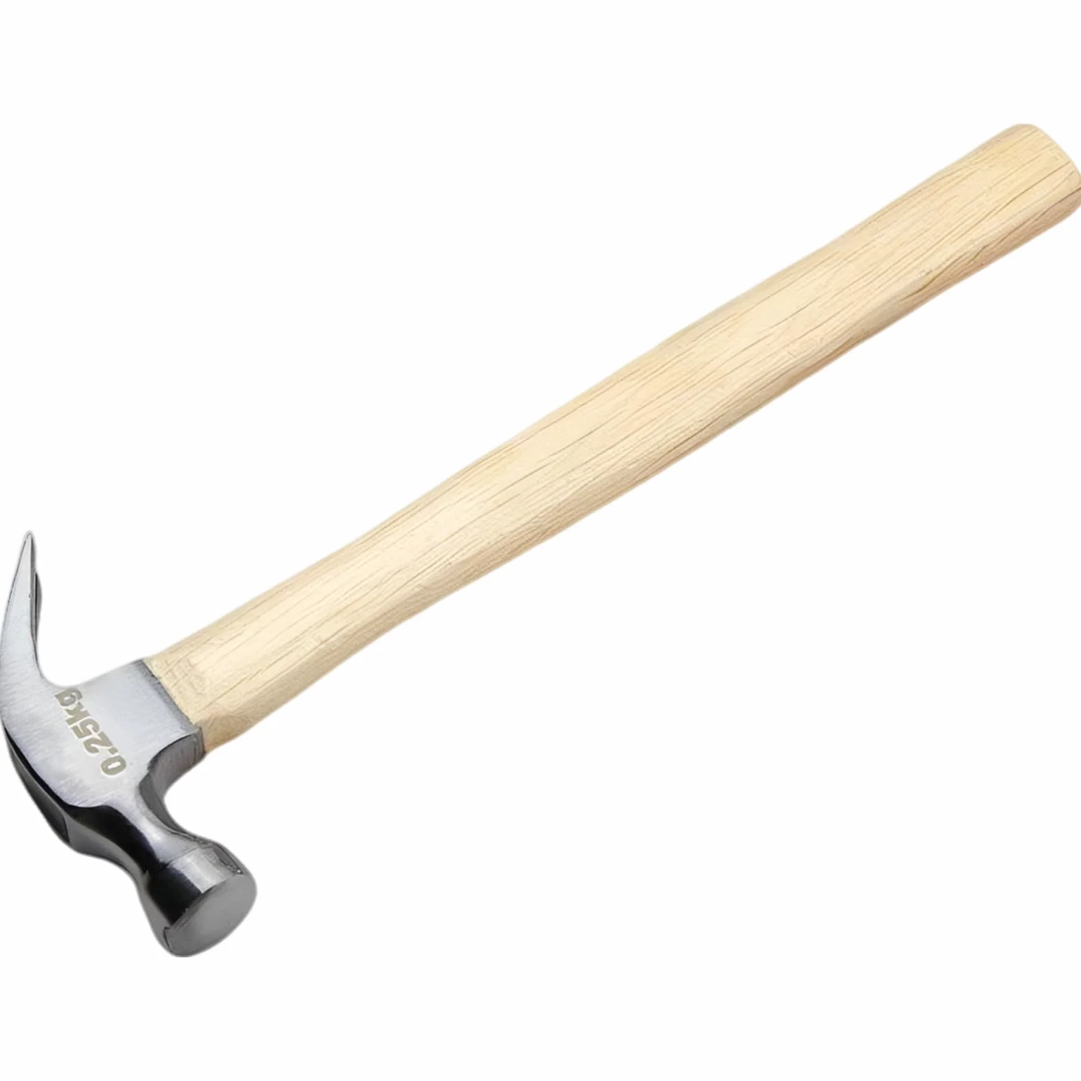 Młotek kowalski, młotek podkowy 11,8 cala ze stali narzędziowej i drewnianym uchwytem, waga 290 g, z pazurem, powierzchnia uderzeniowa 2,5 cm, do pielęgnacji kopyt