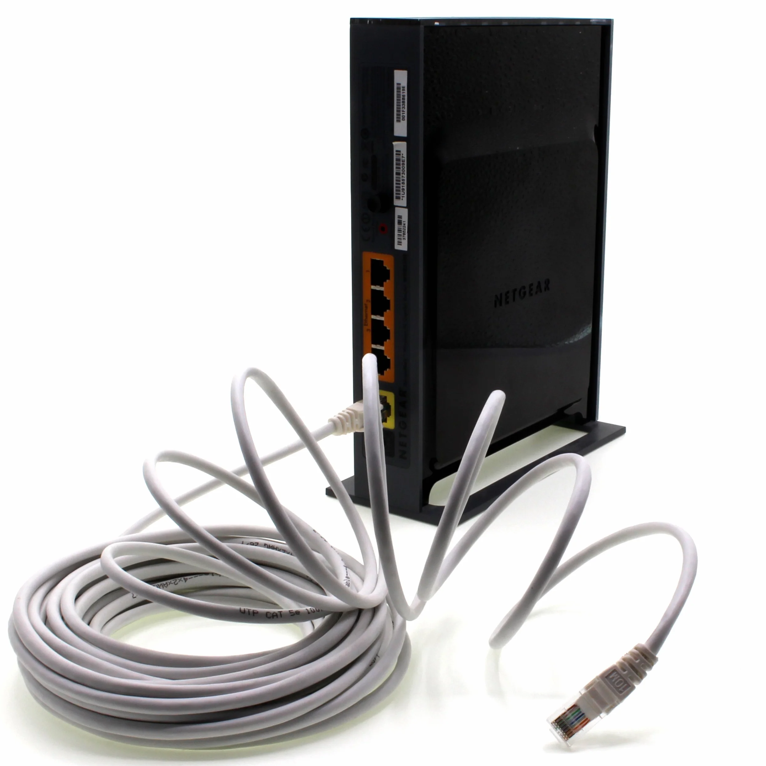 1aTTack CAT5 UTP Ethernet LAN kabel sieciowy z 2 x RJ45 15 m - biały