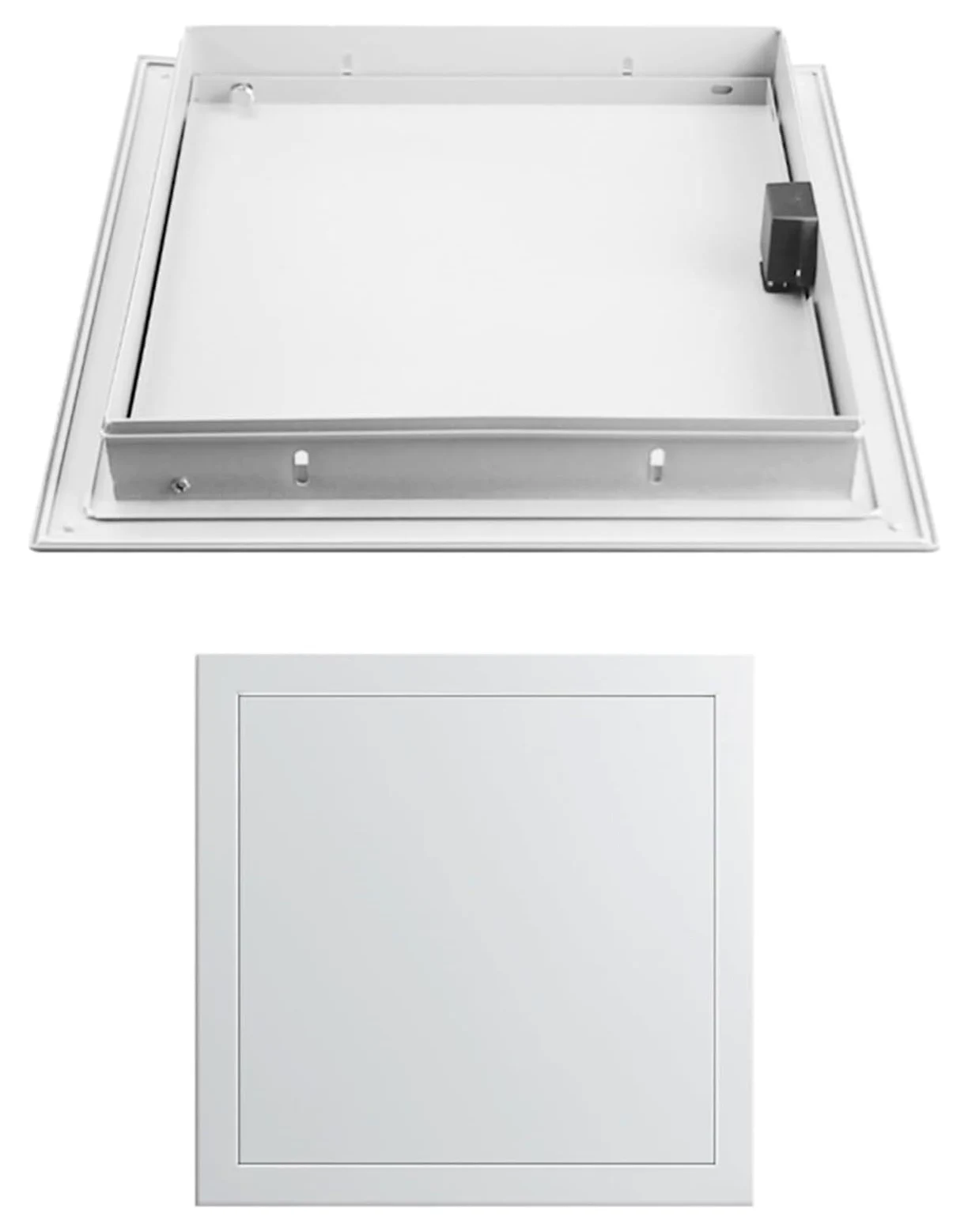 Aluminiowy Panel Dostępowy Ze Stali Ocynkowanej | Białe, wiele rozmiarów od 15x15 cm do 60x60 cm(20x40cm)