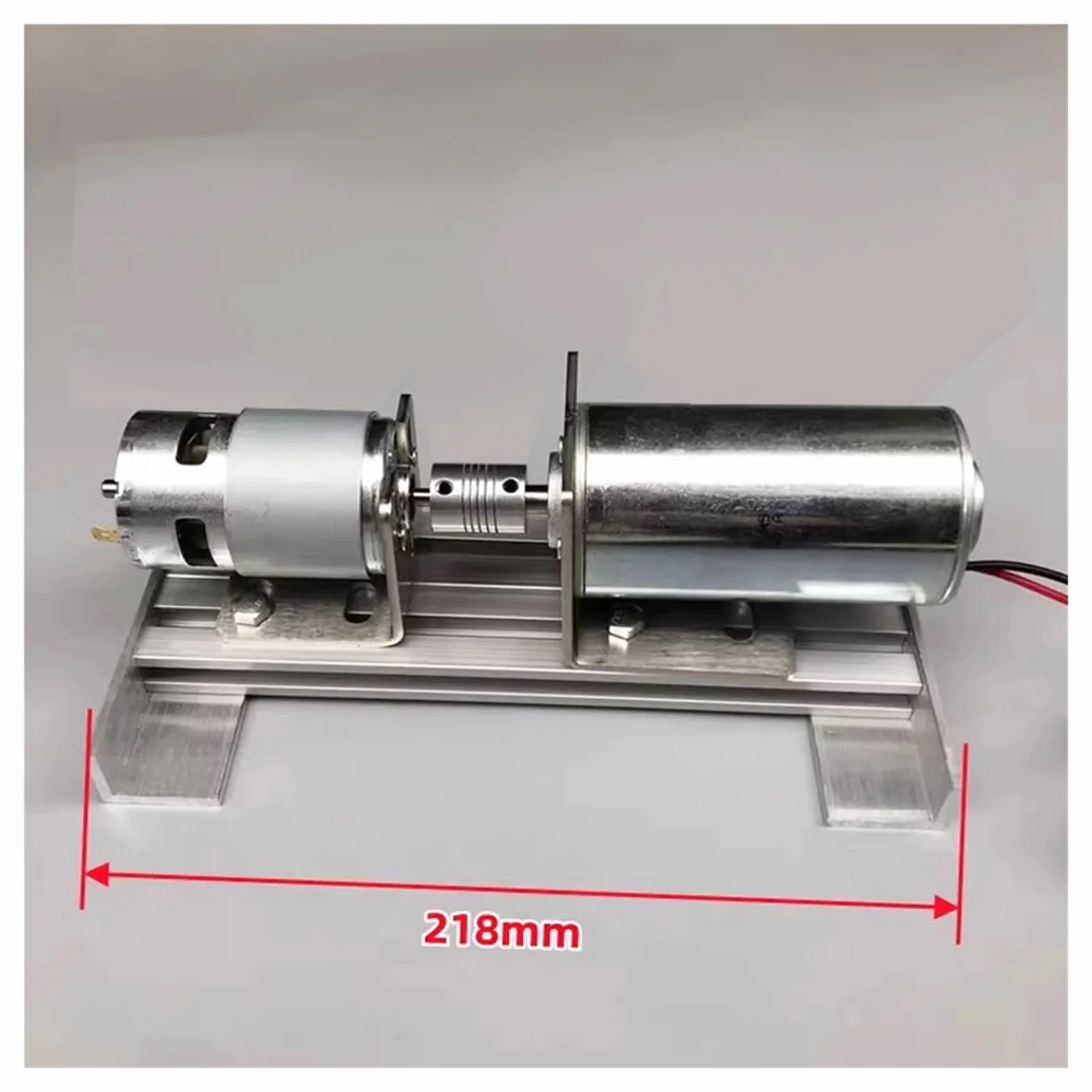 Xuro Generator bezszczotkowy z magnesami trwałymi 220 V DC, generator wysokiego napięcia DIY, dwułożyskowy, wyciszony, silnik 775, miniaturowy, ładowalny(A)