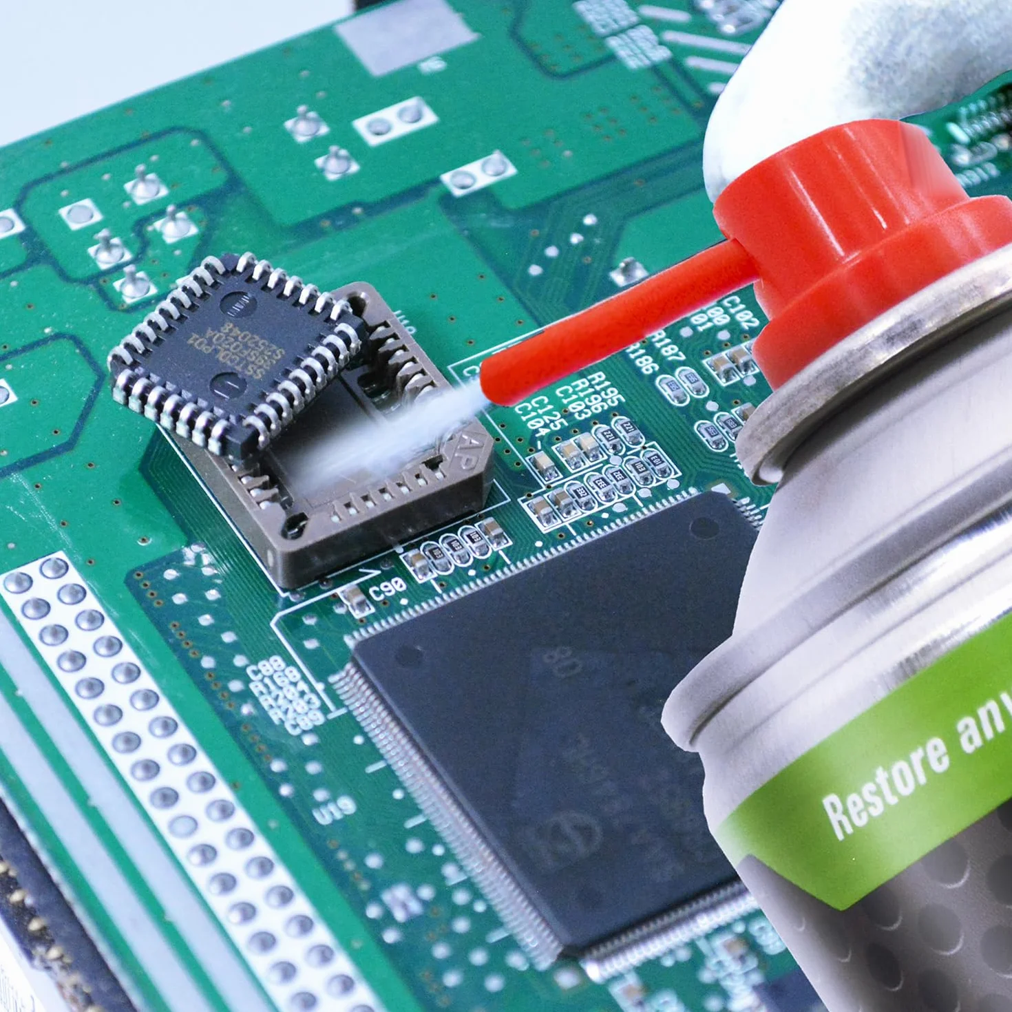 AABCOOLING Contact Cleaner 400ml – Uniwersalny środek czyszczący do domu, warsztatu i samochodu, usuwa tłuszcz, kurz i zabrudzenia – szybkoschnący spray do czyszczenia elektryki i elektroniki