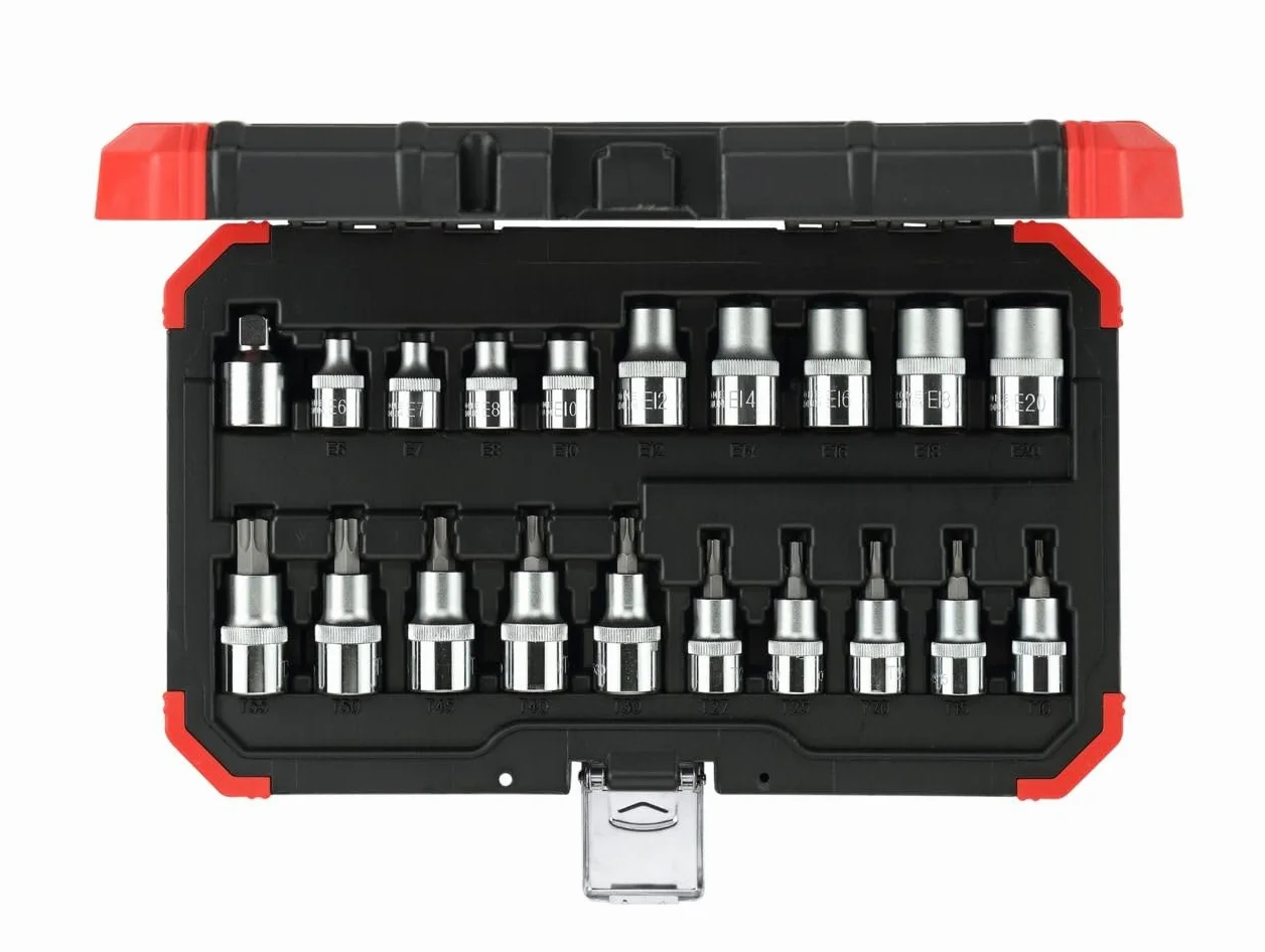 GEDORE red R68003020 zestaw kluczy nasadowych 3/8" + 1/2" TX 20-częściowy