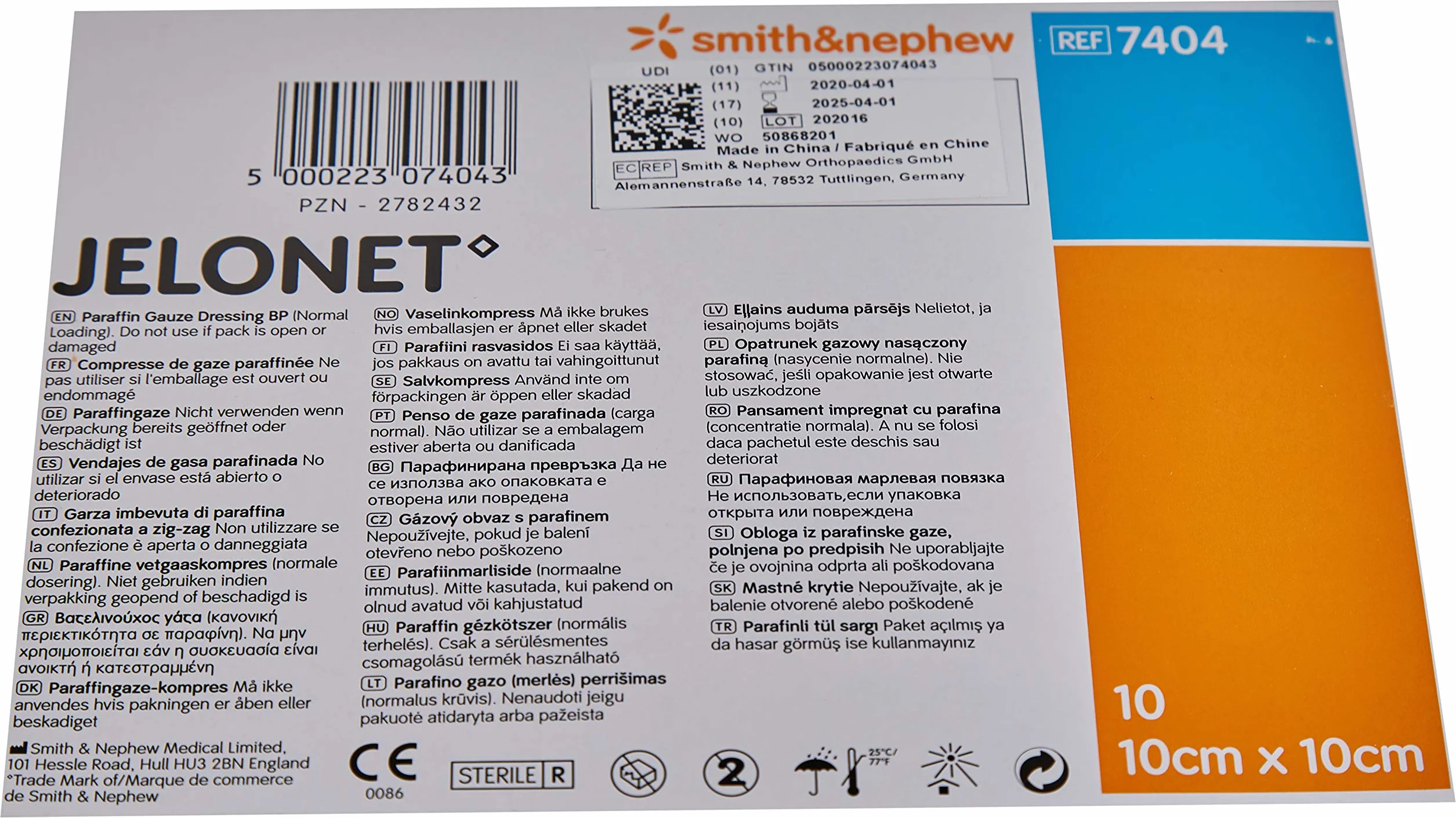 Jelonet JEL10E 10 x 10 (10 sztuk)