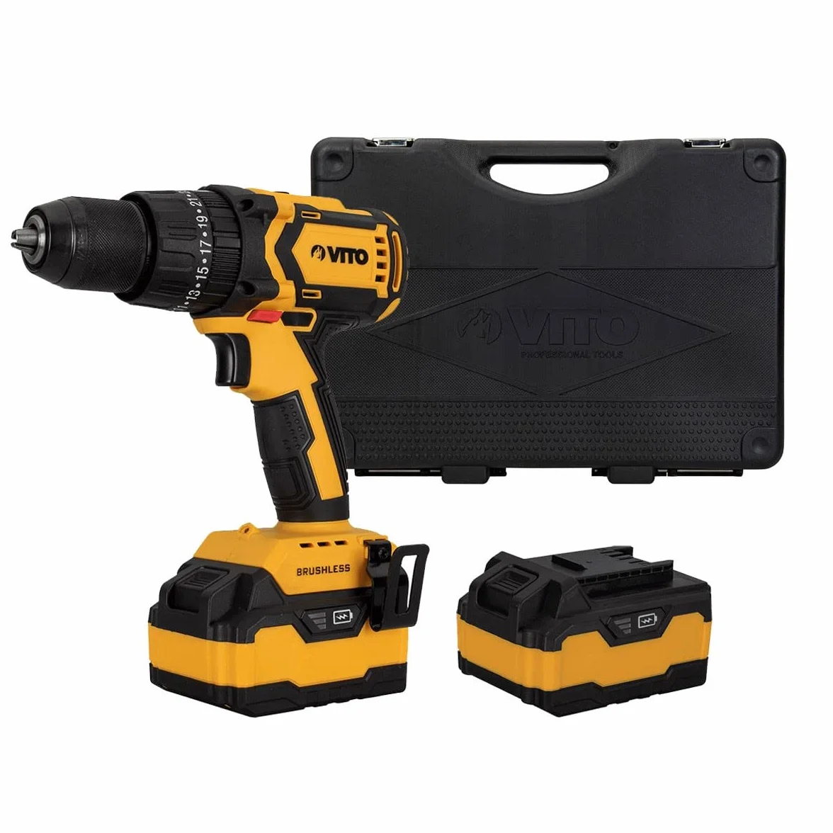 Bezszczotkowy wirnik bez fiszbin perkusyjny COMBI DRILL 20 V LI 2 BAT-4,0 Ah