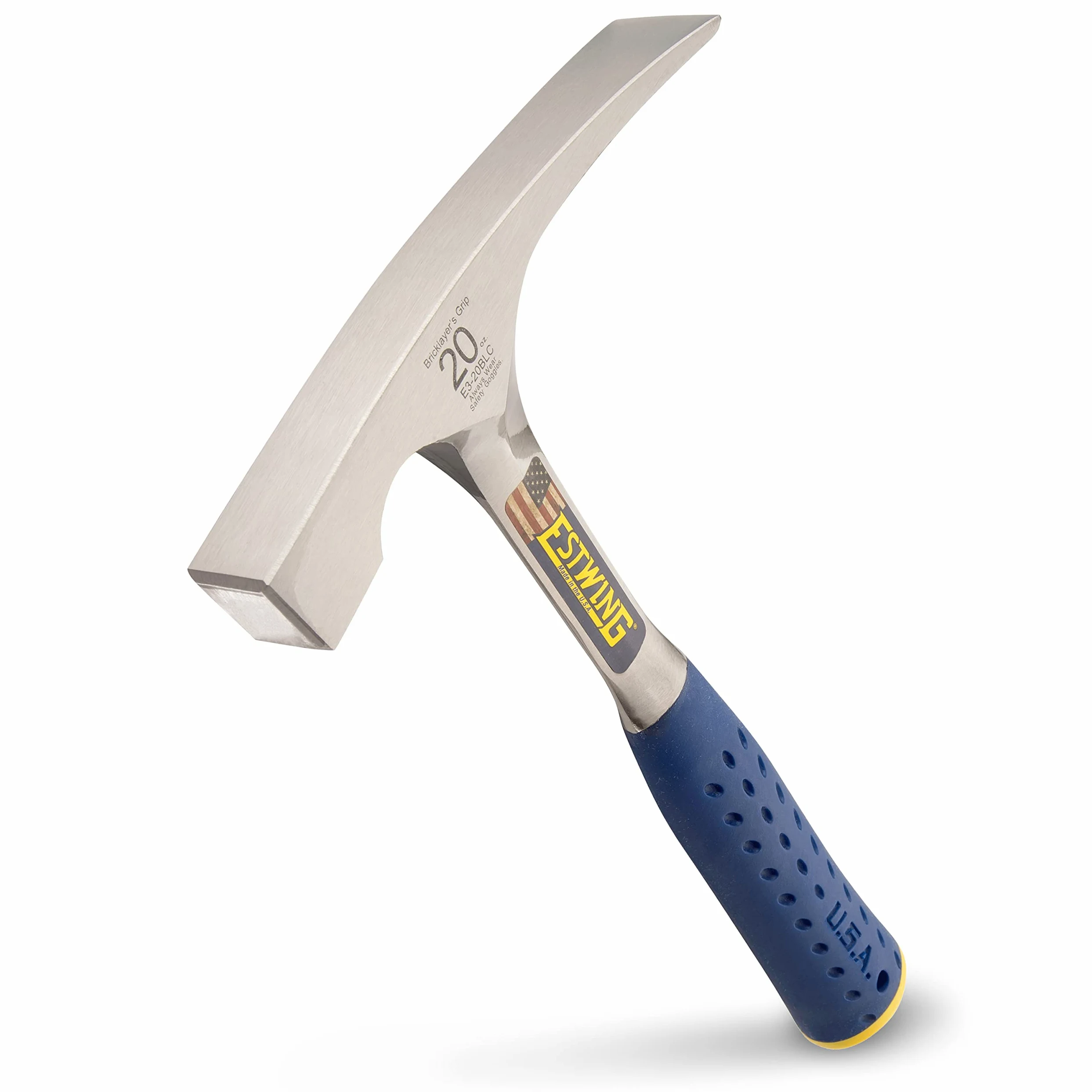 Estwing E3/20BL Brick Hammer Vinyl Grip 560g (20oz), srebrny