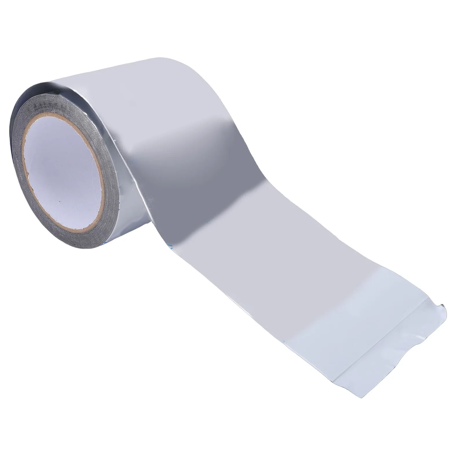 Taśma Termoizolacyjna, Ognioodporna, Odporna na Zachlapanie, Wysokotemperaturowa Taśma z Folii Aluminiowej 100 Mm X 10 M, Morska Grzewcza z powierzchnią odblaskową do Zaworów Przewodów