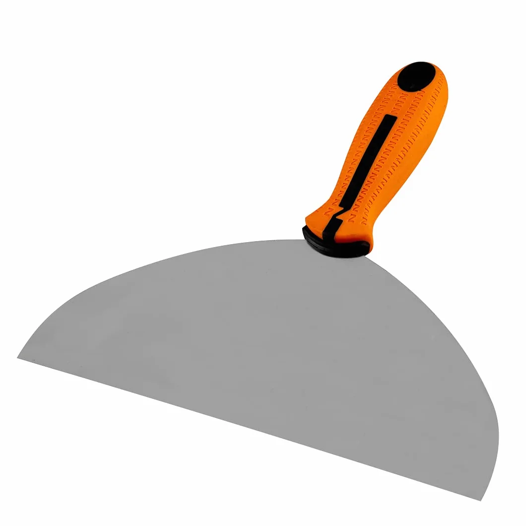 Neo Tools Szpachla szpachelka malarska 250 mm - Ze stali nierdzewnej z polerowanym ostrzem - Do nakładania gipsu i zeskrobywania zanieczyszczeń - Antypoślizgowa rączka