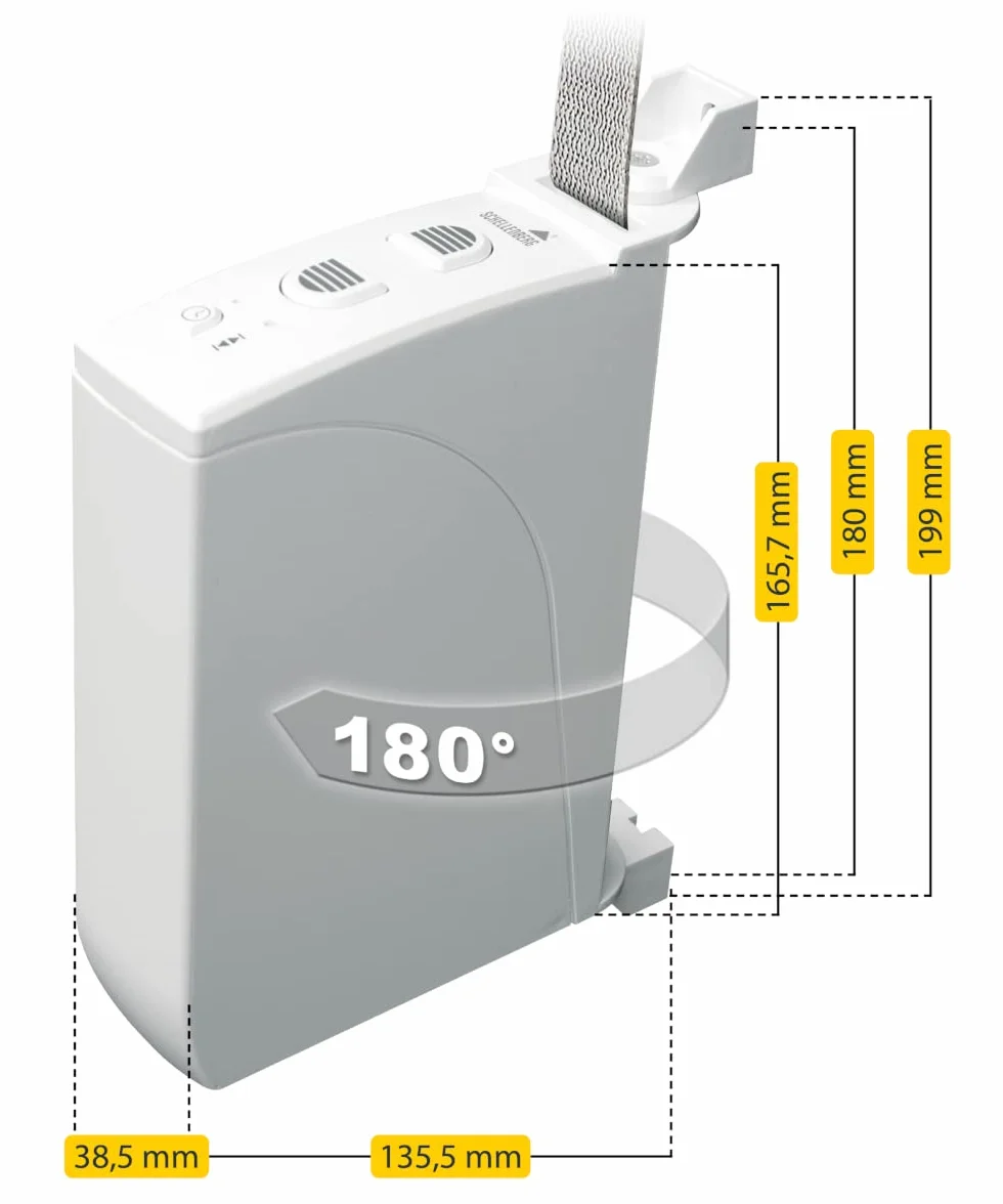 Schellenberg 22735 Elektryczny Zwijacz Taśmy do 12kg