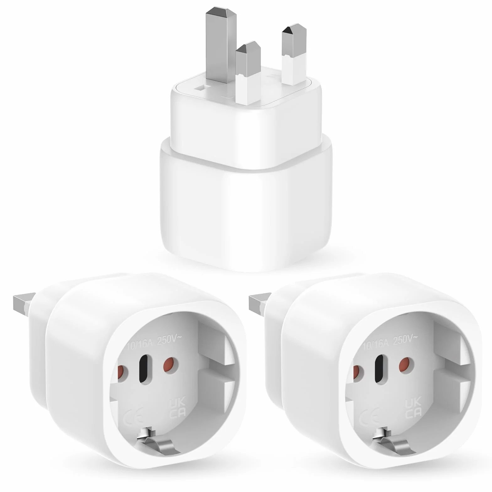 Adapter gniazda angielskiego typ G uniwersalny adapter podróżny Wielka Brytania Irlandia