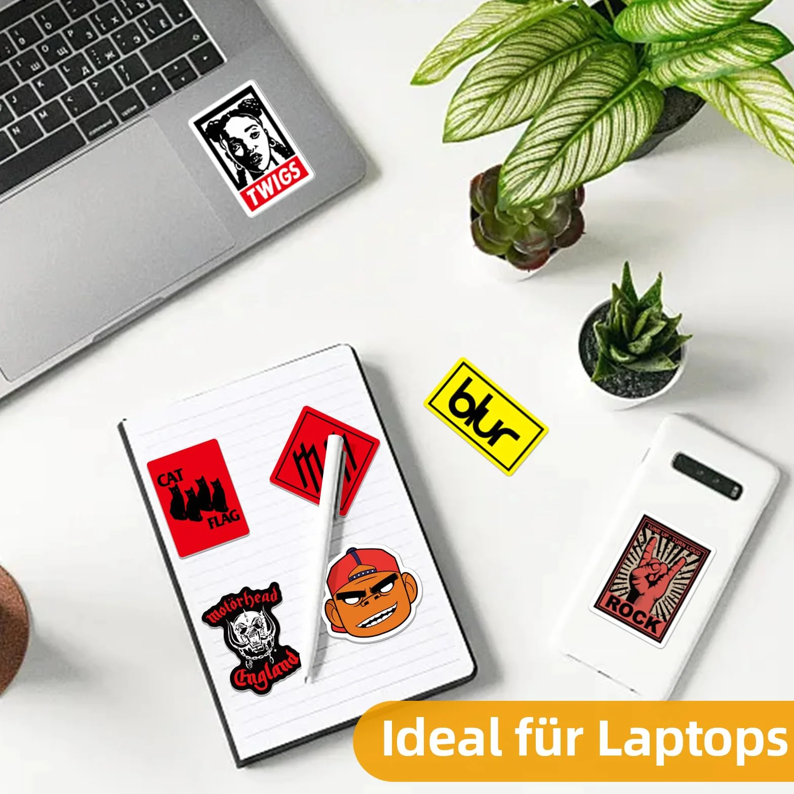 Zestaw 102 wodoodpornych samoprzylepnych naklejek winylowych, naklejki w stylu graffiti, bomba, na deskorolkę, laptopa, walizkę, kask motocyklowy