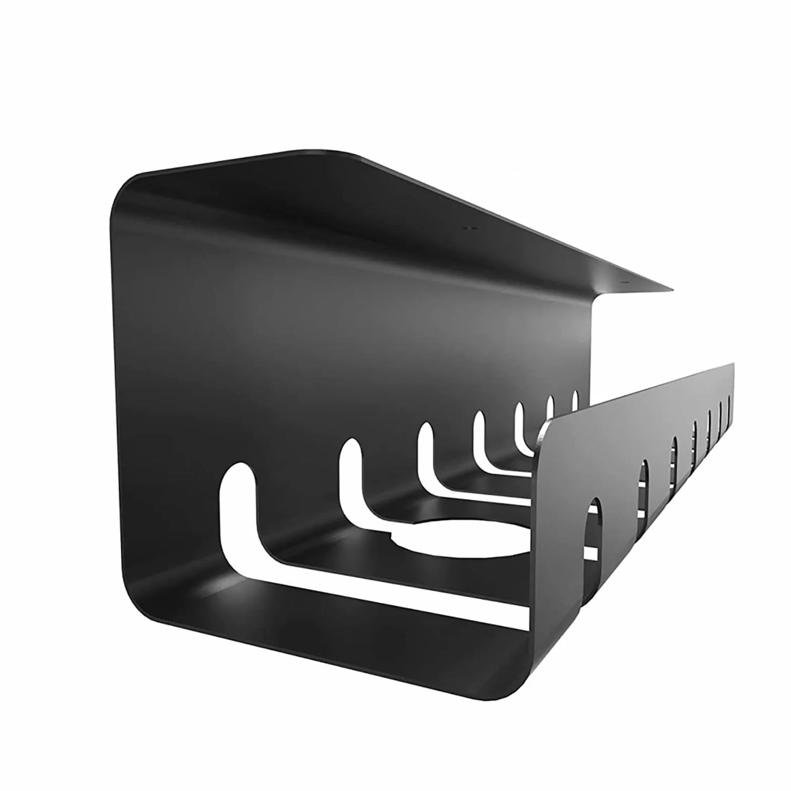 Taca do zarządzania kablami, organizer na kable pod biurko, wtyczka do transmisji danych, półka na kabel do zwijania, z organizerem na kable pod biurko