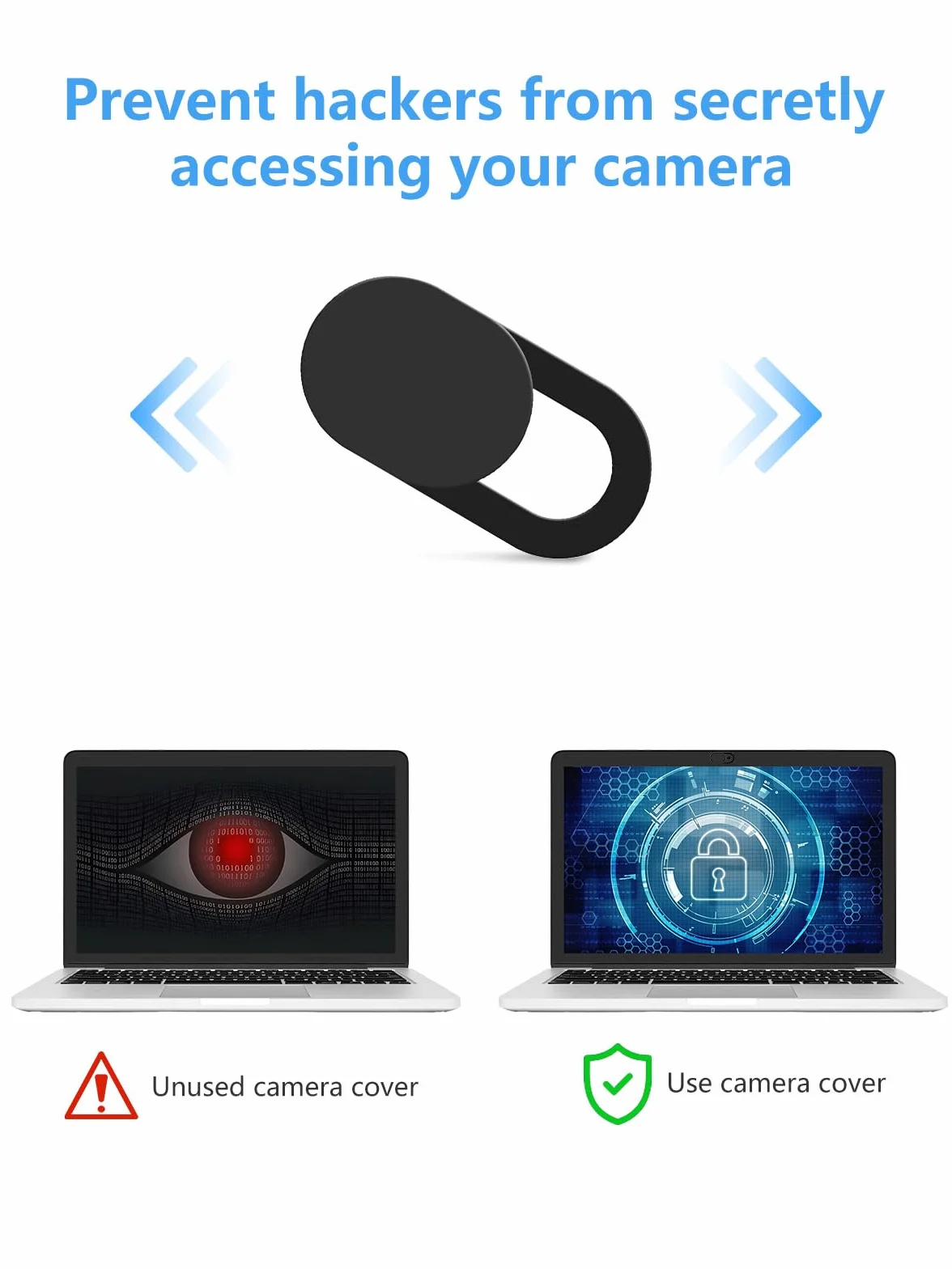 Osłona kamery internetowej, osłona na kamerę, laptop, 0.027, ultra cienka osłona na kamerę internetową do komputera, laptopa, smartfona, komputera, akcesoria do telefonu komórkowego