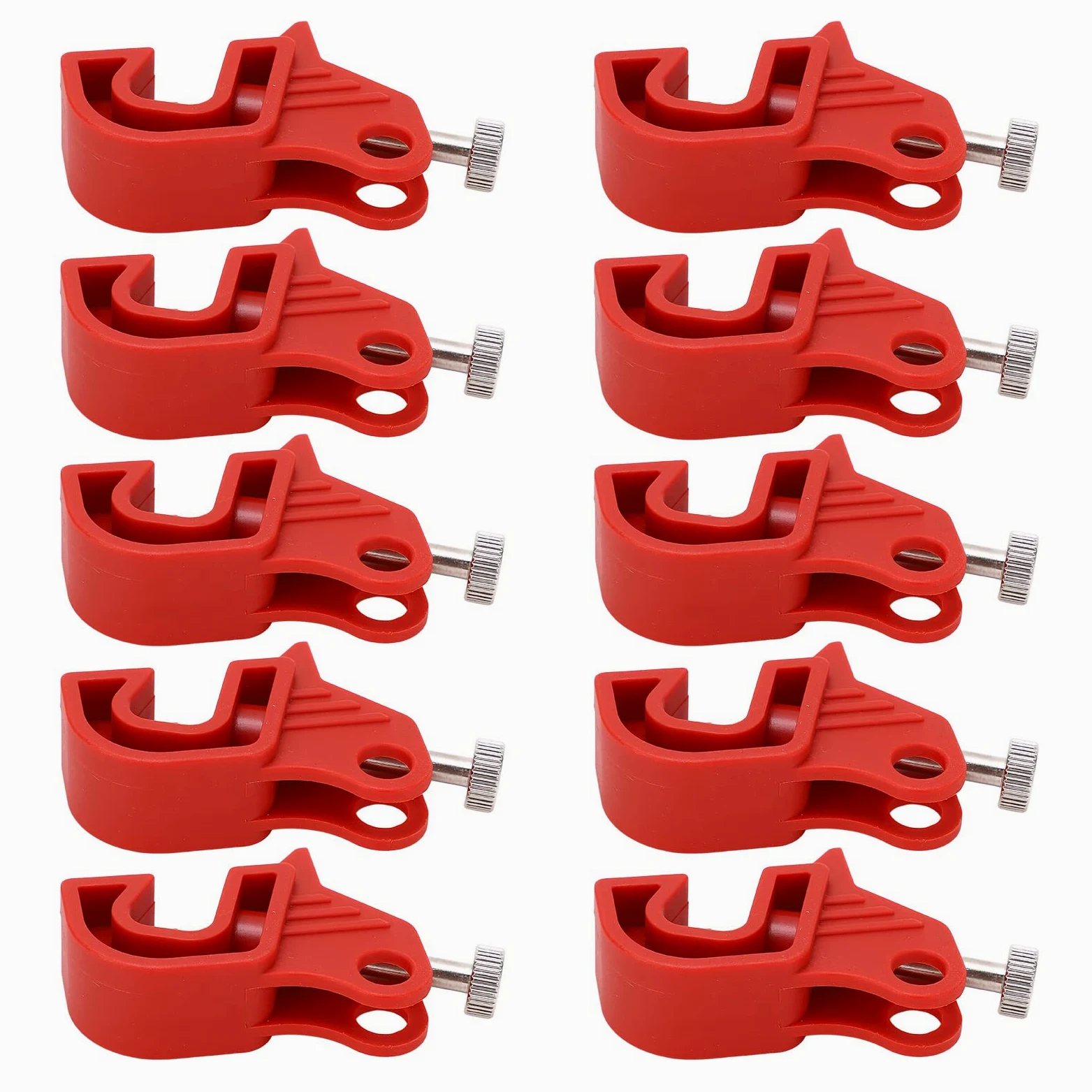 Urządzenie do blokady wyłącznika Circuit Universal wielofunkcyjna blokada bezpieczeństwa do użytku przemysłowego nylonowego mosiądzu 10pcs