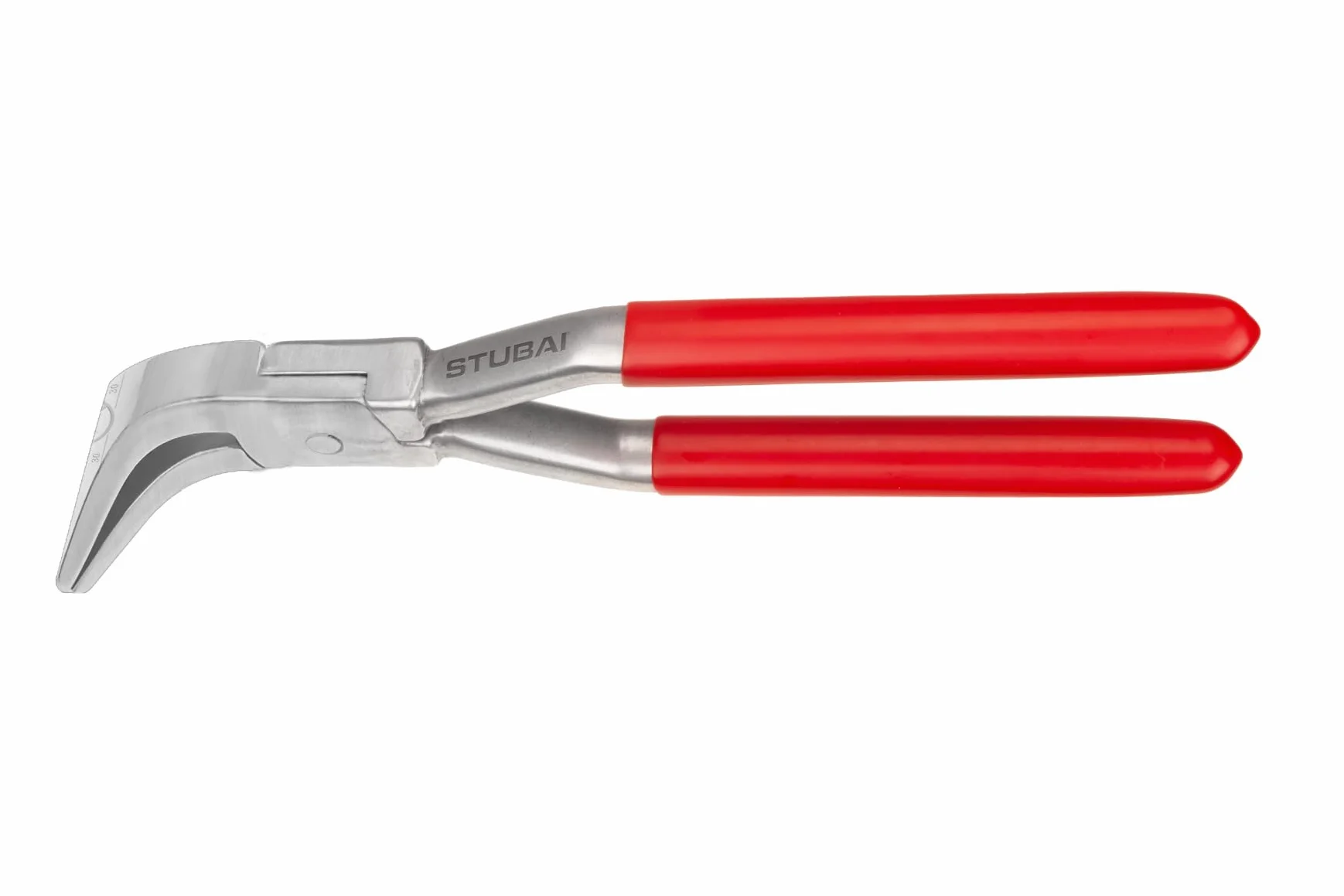 STUBAI szczypce składane do spenglera, lekko wygięte aluminium, szerokość szczęk 60 mm, długość 260 mm