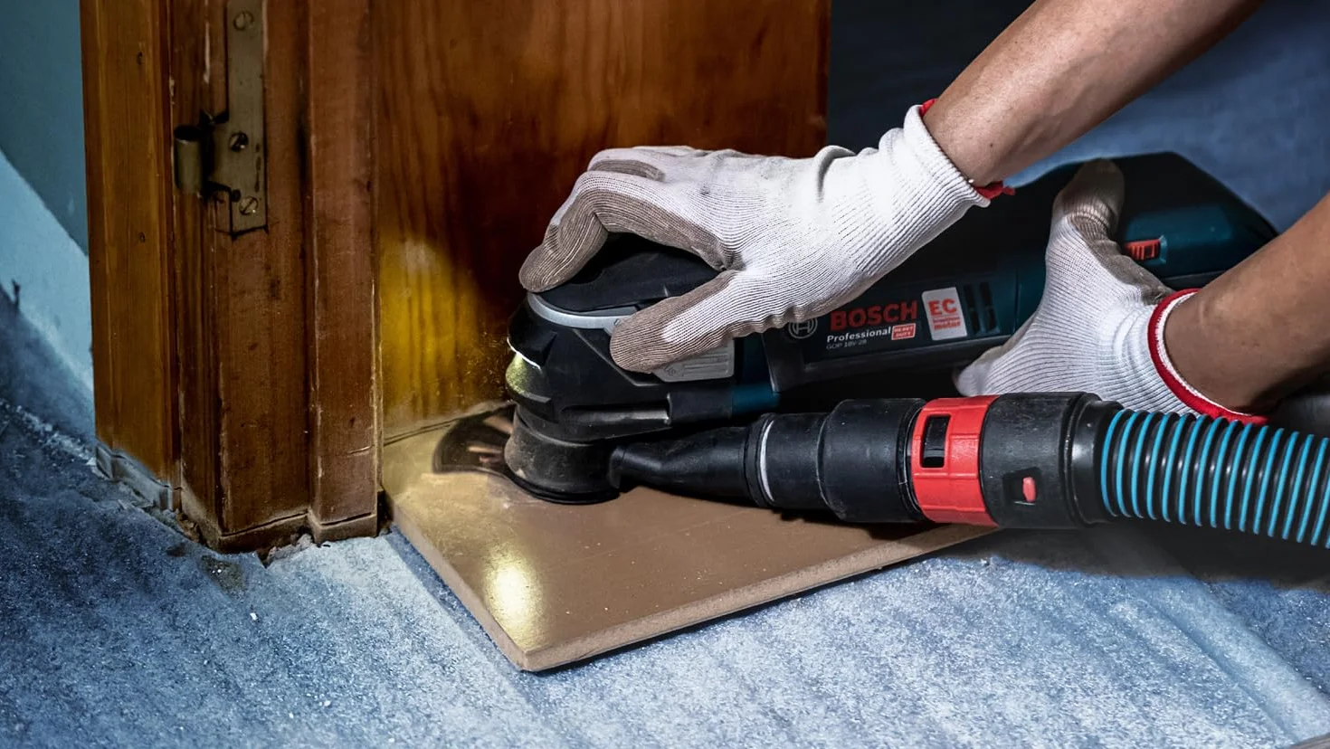 Bosch 1x Brzeszczoty segmentowe EXPERT Multi Material ACZ 105 ET (do Tworzywa włókniste GFK, CFK, Cegła, Ø 105 mm, Professional Akcesoria Narzędzie wielofunkcyjne)