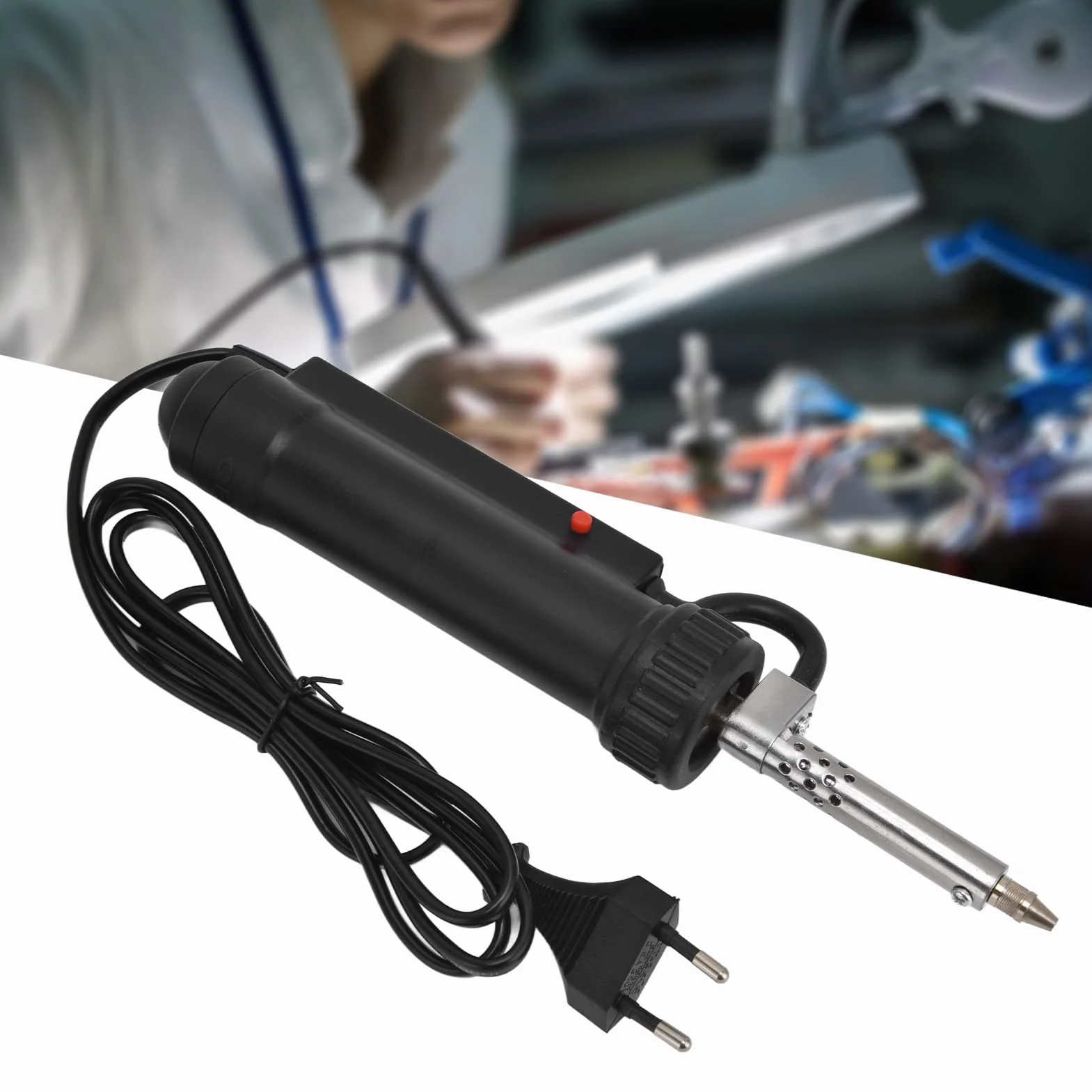 Elektryczna Rozlućwarka Do Usuwania Lutu – Przenośna Przyssawka Do Lutowania, Narzędzie Do Rozlutowywania Z Wtyczką Ue Ac220V, Pomocne W Naprawie Elektroniki I Montażu Pcb