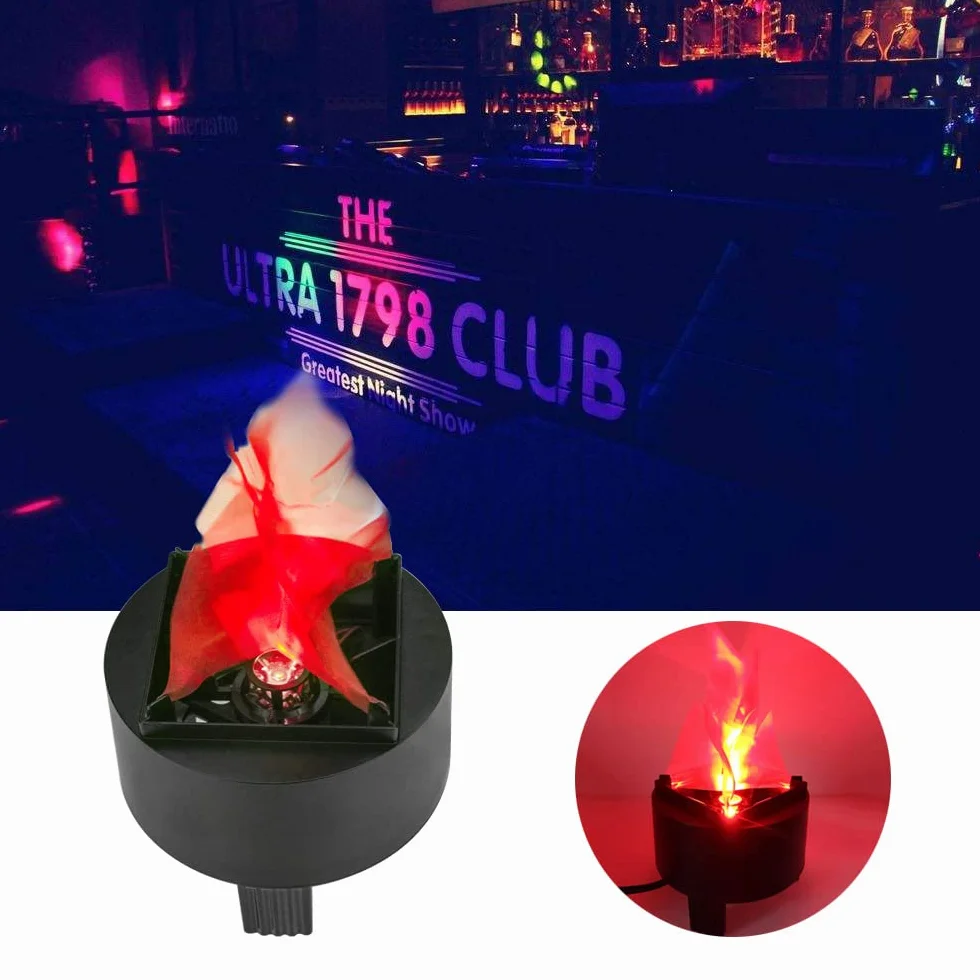 3D LED sztuczny płomień, 3 sztuki, sztuczne migoczące płomienie, żarówka, elektryczny efekt ogniska, do wnętrz, na Boże Narodzenie, Halloween, festiwal, imprezę, do klubu, dekoracja