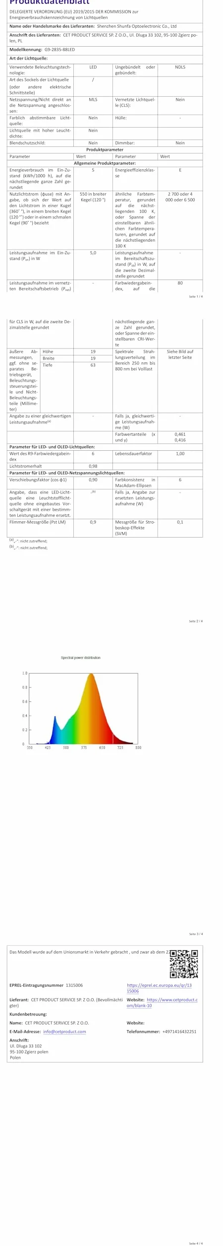 Lureshine 1 sztuki lamp ściennych LED do wnętrz,do łazienki, sypialni, na klatkę schodową, korytarza-czarny