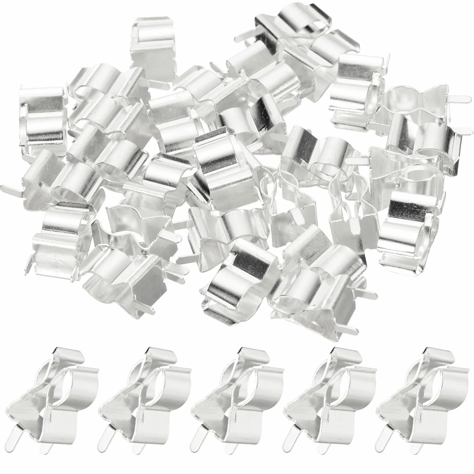 QUARKZMAN bezpieczniki zaciskowe 6x30 mm szklana rura ceramiczna uchwyt zaciskowy mosiężny klips