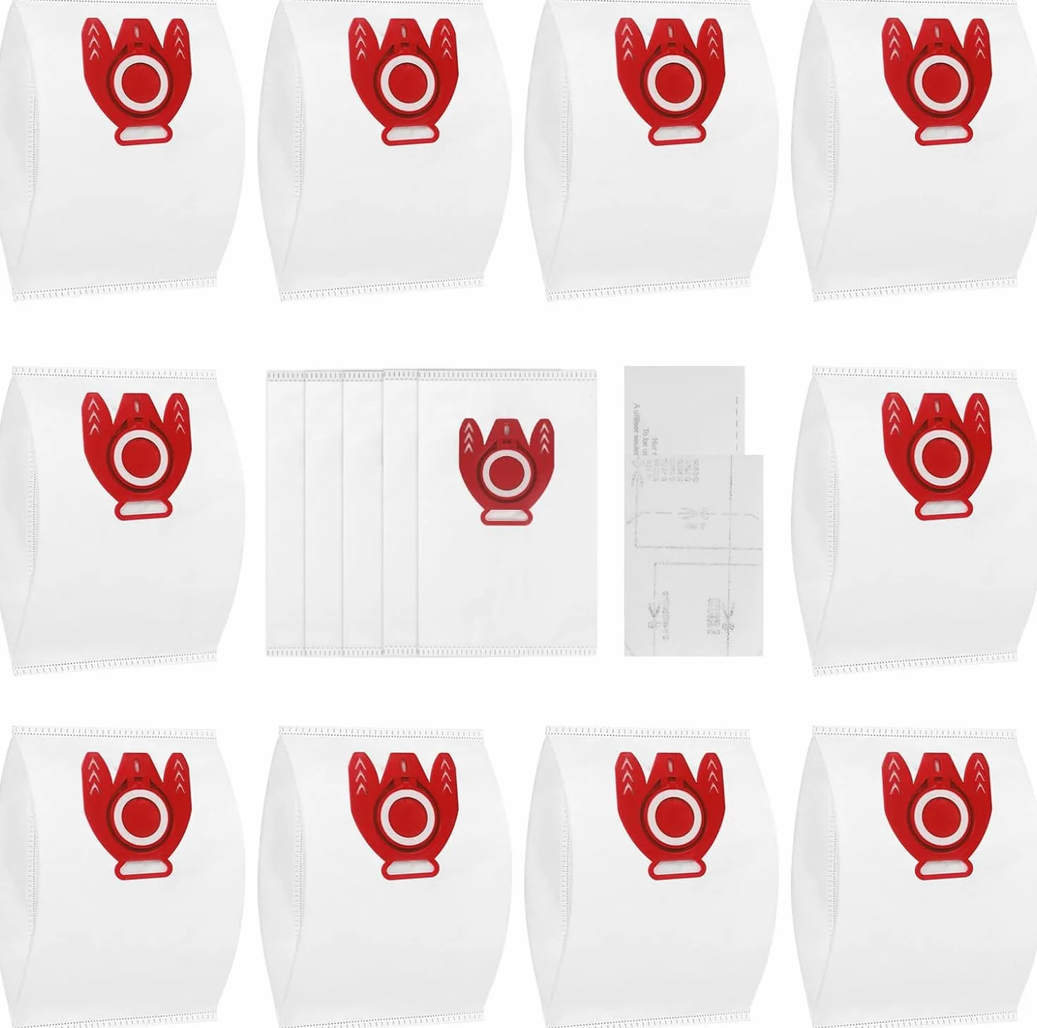 15 worków do odkurzacza Miele Compact C1 Compact C2 Complete Series C1, S2, S3, S4, S5, S6, S7, z 2 filtrami
