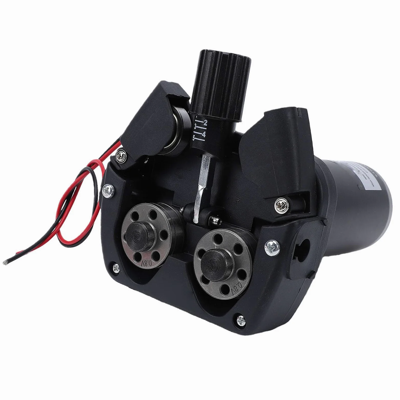 Topiky Silnik Podajnika Drutu Mig o Mocy 50 W z 4 Rolkowym Mechanizmem Podającym Zapewniający Wydajne spawanie. Zakres Prędkości Spawania 2–18 M/min Idealny dla Profesjonalistów