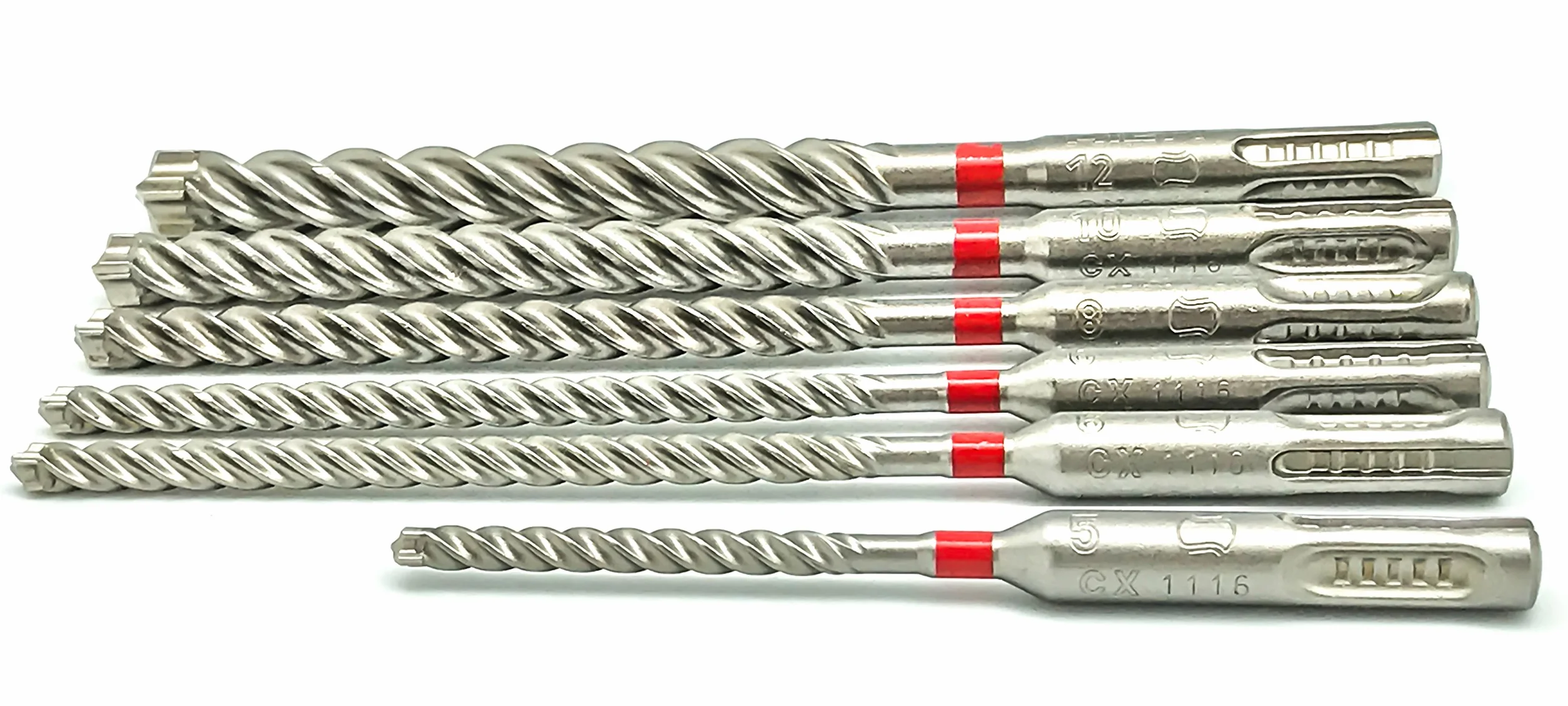Hilti 7613023579243 Te-Cx M1 Sds Plus Zestaw Wierteł 5-12 mm, 6 Sztuk
