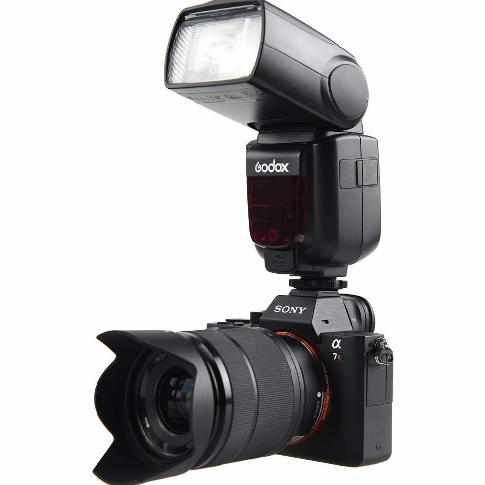 Godox TT600S Speelite lampa błyskowa 2,4 GHz z ręcznym pilotem zdalnego sterowania do aparatu Sony A6300/A6000/A7/A7S/A7R/a7mii/a7sii/a7rii/a7smii, czarna
