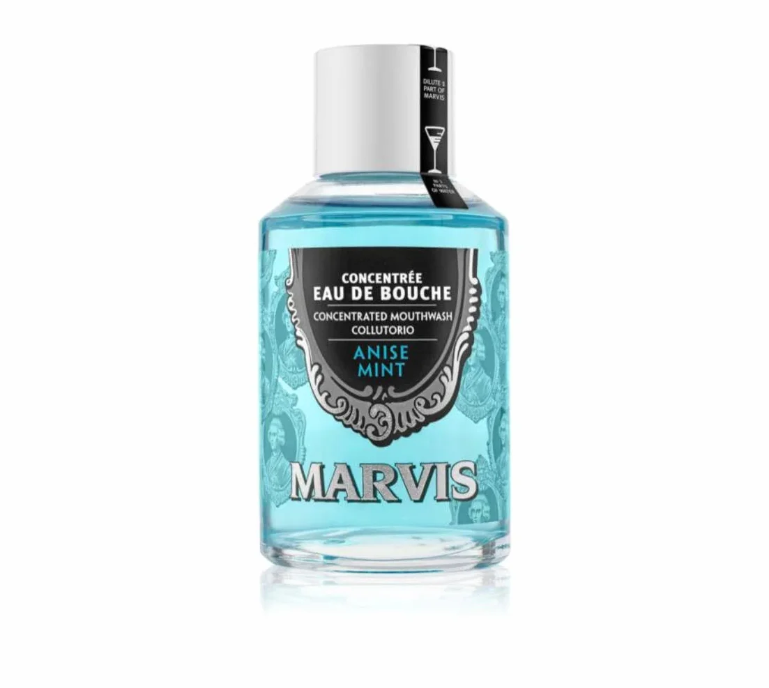 Marvis Płyn do Płukania Ust, Czarny, 120 ml