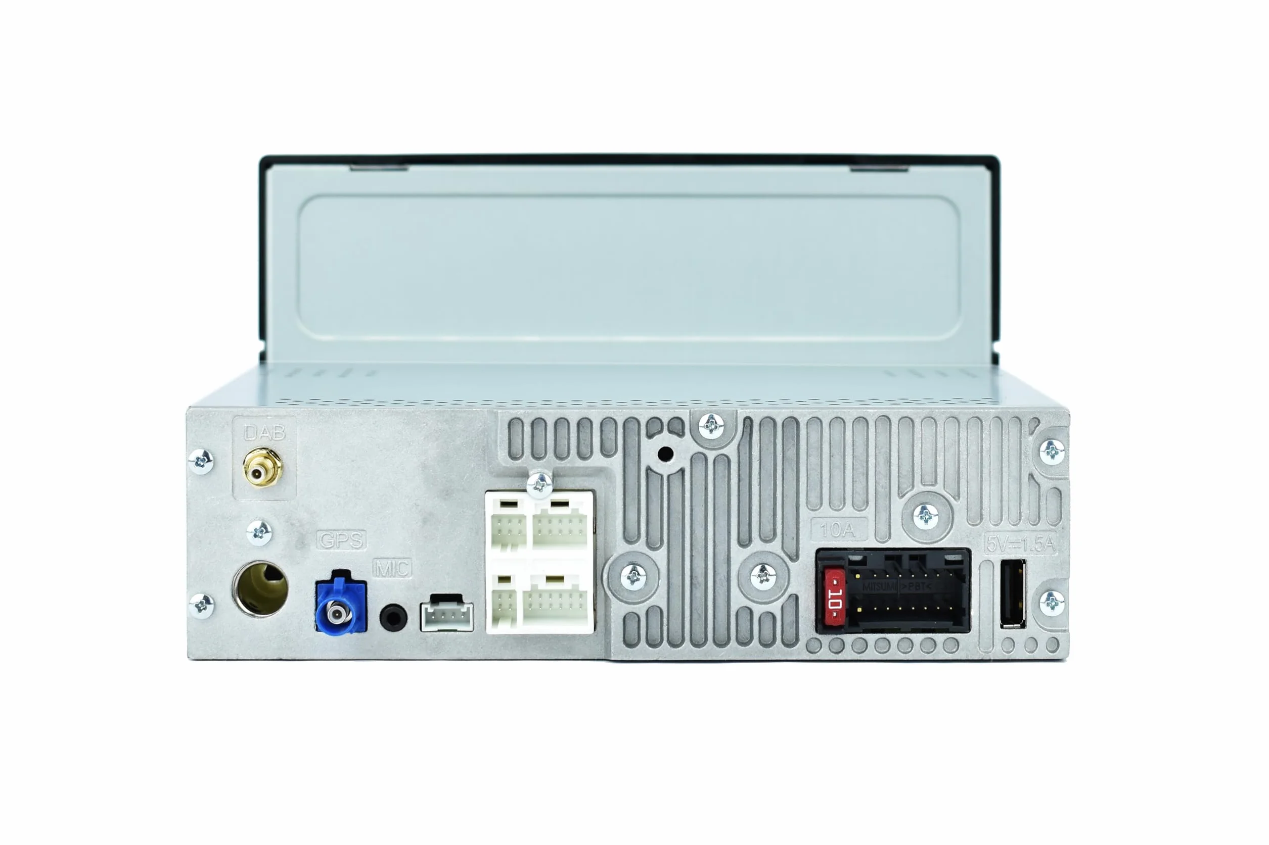 Pioneer SPH-DA77DAB centrum multimedialne 2DIN, pojemnościowy panel dotykowy 6,8", z Wi-Fi, Bluetooth, Apple CarPlay, Android Auto i DAB+, 13-pasmowy korektor graficzny