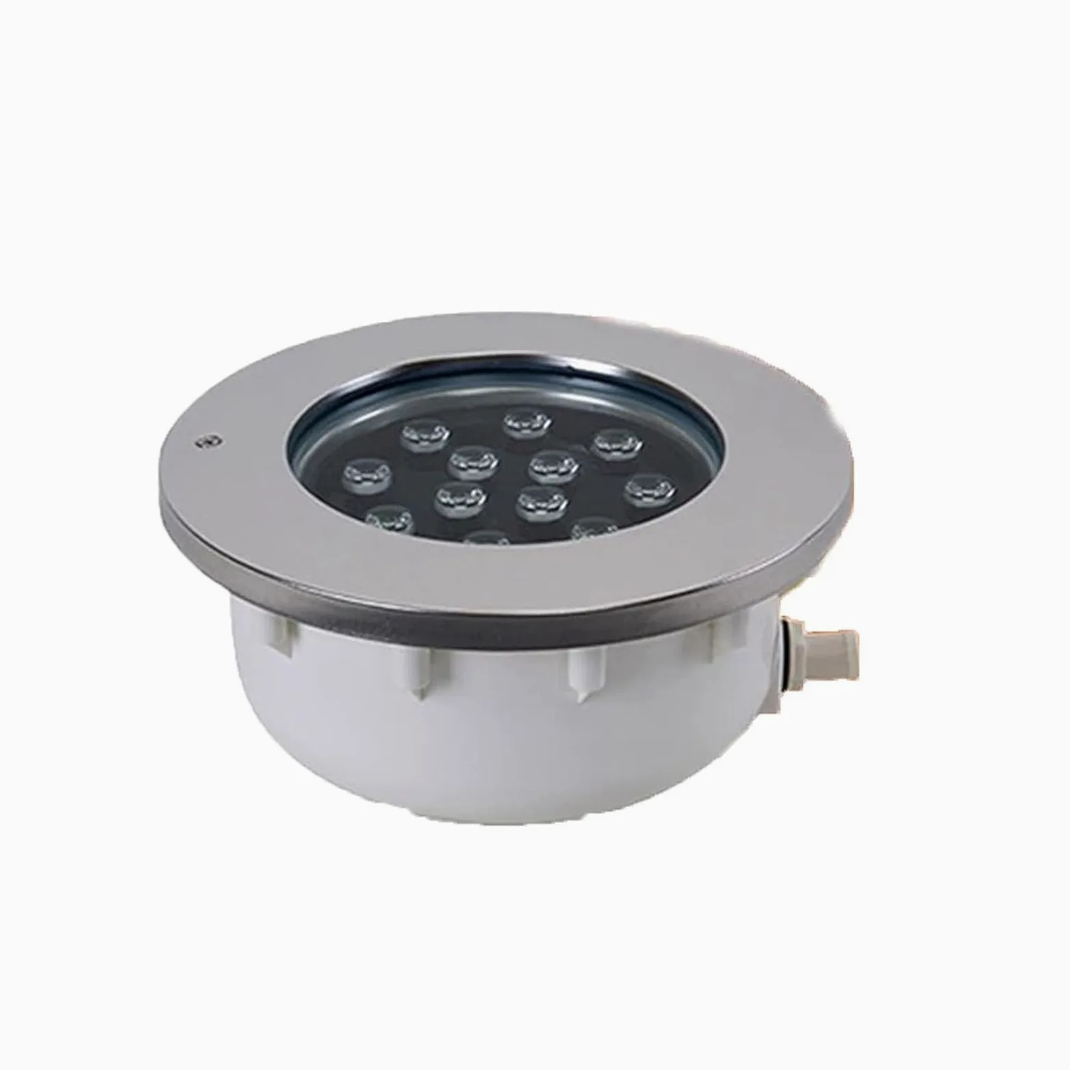 Zanurzalne lampy basenowe LED, lampa krajobrazowa RGB, IP67, wodoodporne oświetlenie podwodne, do akwarium, akwarium, dekoracja fontanny ogrodowej, biała, 6 W