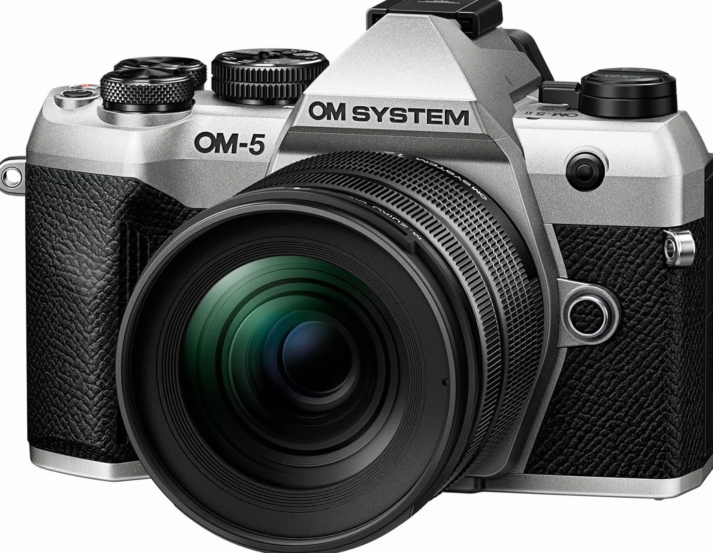OM SYSTEM OM-5 Mark II Aparat systemowy Mikro Cztery Trzecie z obiektywem M.Zuiko Digital ED 12-45mm PRO, 20-megapikselowy czujnik Live MOS, 5-osiowa stabilizacja obrazu, uszczelnienie IP53