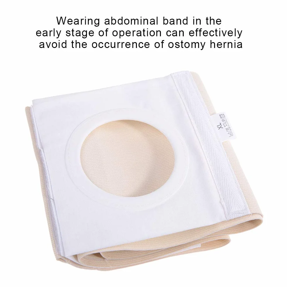 SunshineFace Pas podtrzymujący Ostomy, medyczny pas ostomia unisex pas podtrzymujący przepuklinę na brzuchu