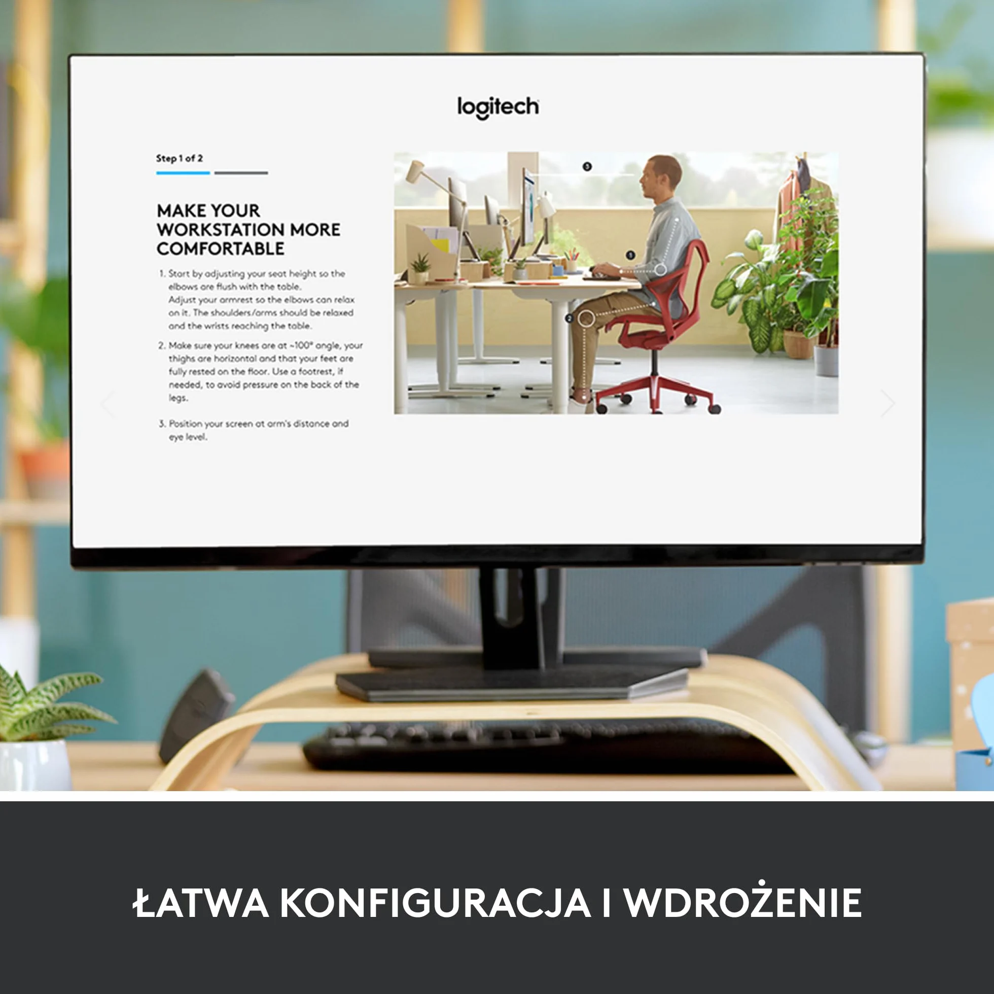 Logitech ERGO K860 - Bezprzewodowa ergonomiczna klawiatura dzielona, podkładka pod nadgarstek, łączność Bluetooth i USB, kompatybilna z Windows/Mac, QWERTY US Intl - Czarny