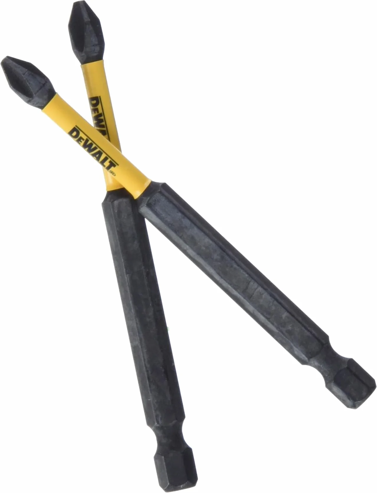 Dewalt Extreme Flextorq DT70567T bity udarowe, 89 mm, nadają się do stosowania w wkrętarkach udarowych, rozmiar PH2, wysoka dokładność dopasowania), 2 sztuki