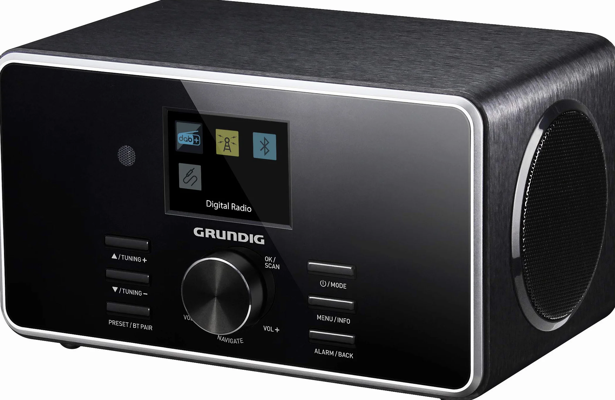 Grundig DTR 4500 Radio Cyfrowe Czarny