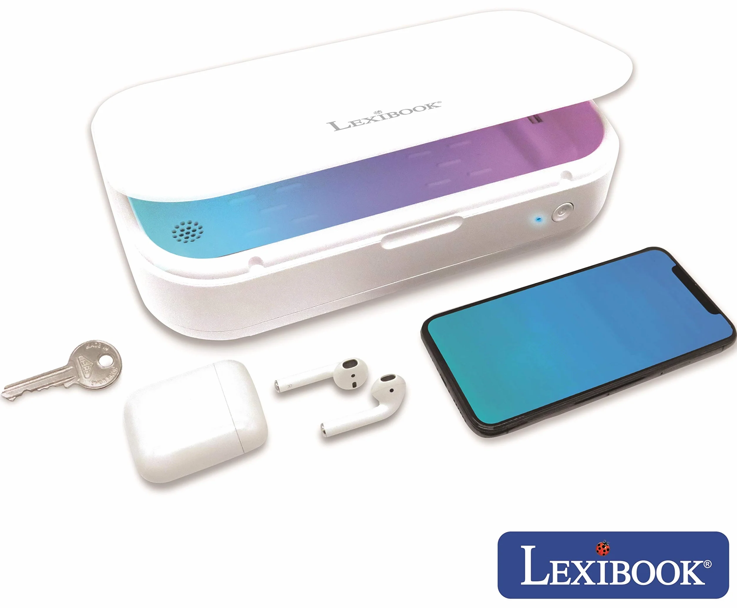 Lexibook Sterylizator UV UVS100 lampa UV szybka sterylizacja 5 minut biały