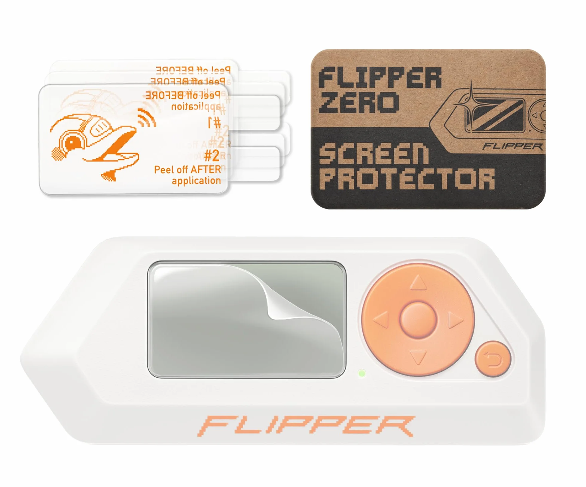 Ochraniacze ekranu dla Flipper Zero