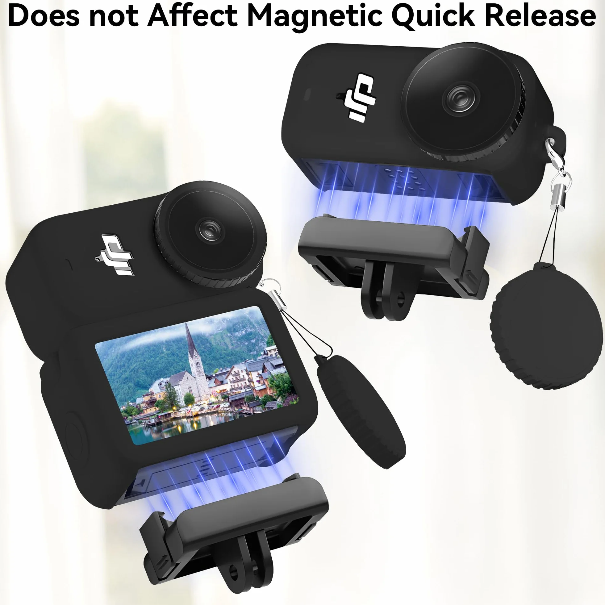 Osmo Nano Silikonowy Pokrowiec Ochronny Obiektywu DJI Odporny Zarysowania