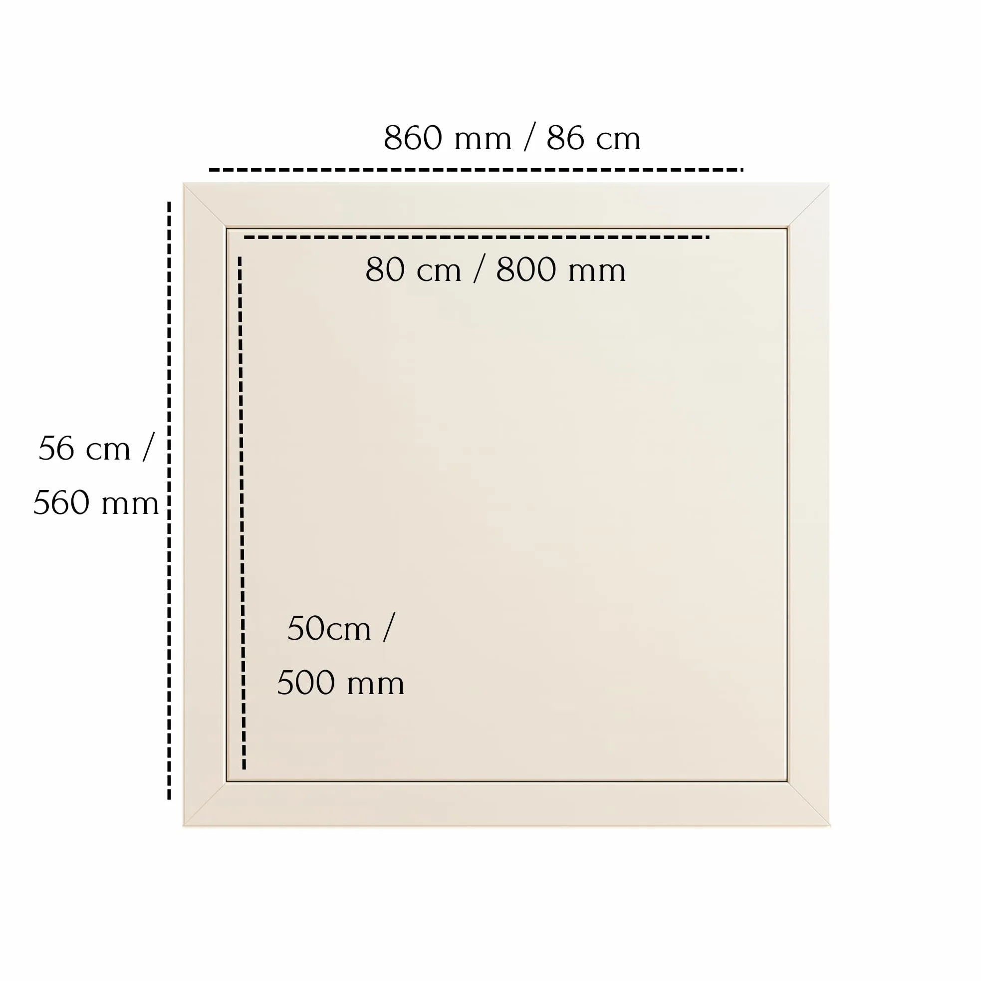 TMALASER Drzwi rewizyjne metalowe 80 x 50 cm stal ocynkowana – klapa rewizyjna biała 800 x 500 mm push to open/Klick-Klack - drzwi inspekcyjne do ścian murowanych i karton-gips