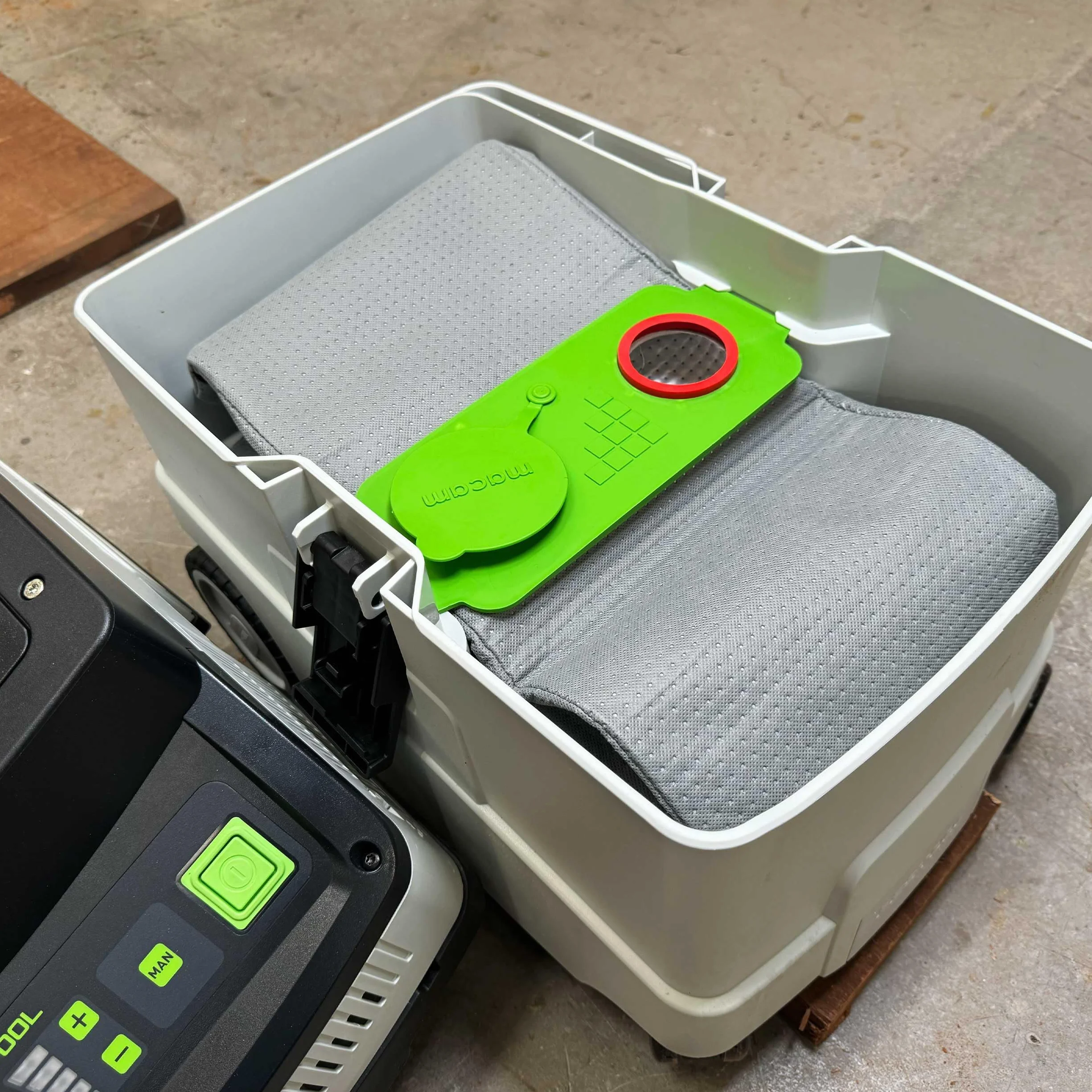 Worek filtrujący wielokrotnego użytku kompatybilny z odkurzaczami Festool Mini Midi CT 15 i CT 25 (CT 25 E)