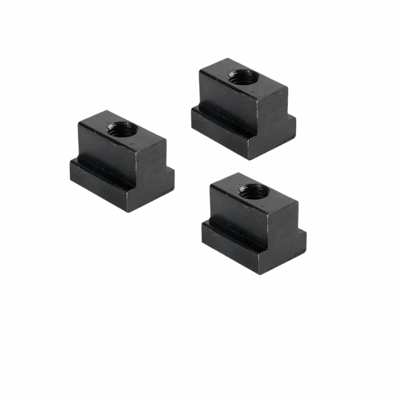 Tapped Through Slot T-nut M6 M8 M10 M12 M14 M16 M18 T-Slot Nut Block Slider Nuts Clamp Table Milling Machine(3pcs,M16 (larger))