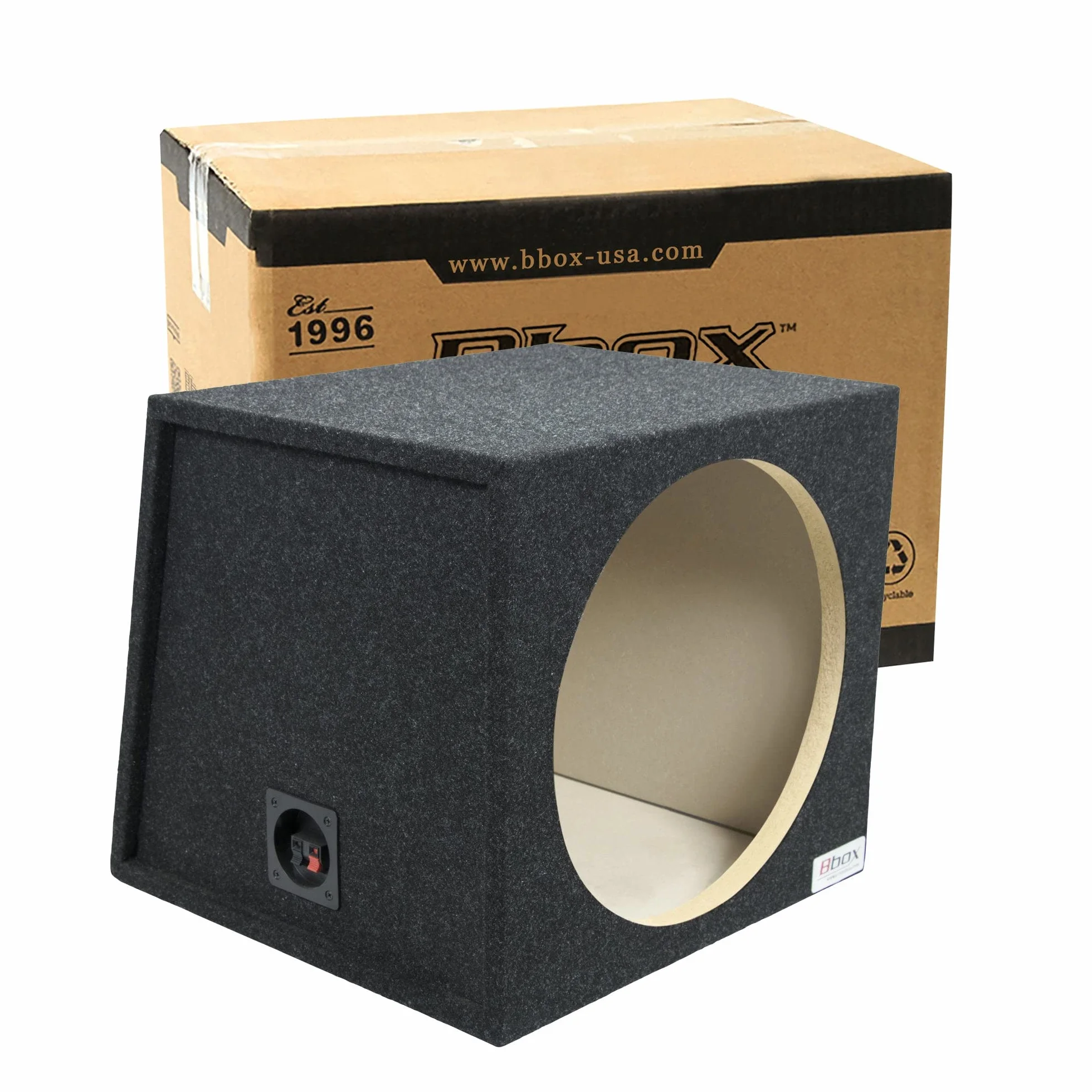 Atrend Bbox Pojedyncza uszczelniona obudowa subwoofera 38 cm samochodowa