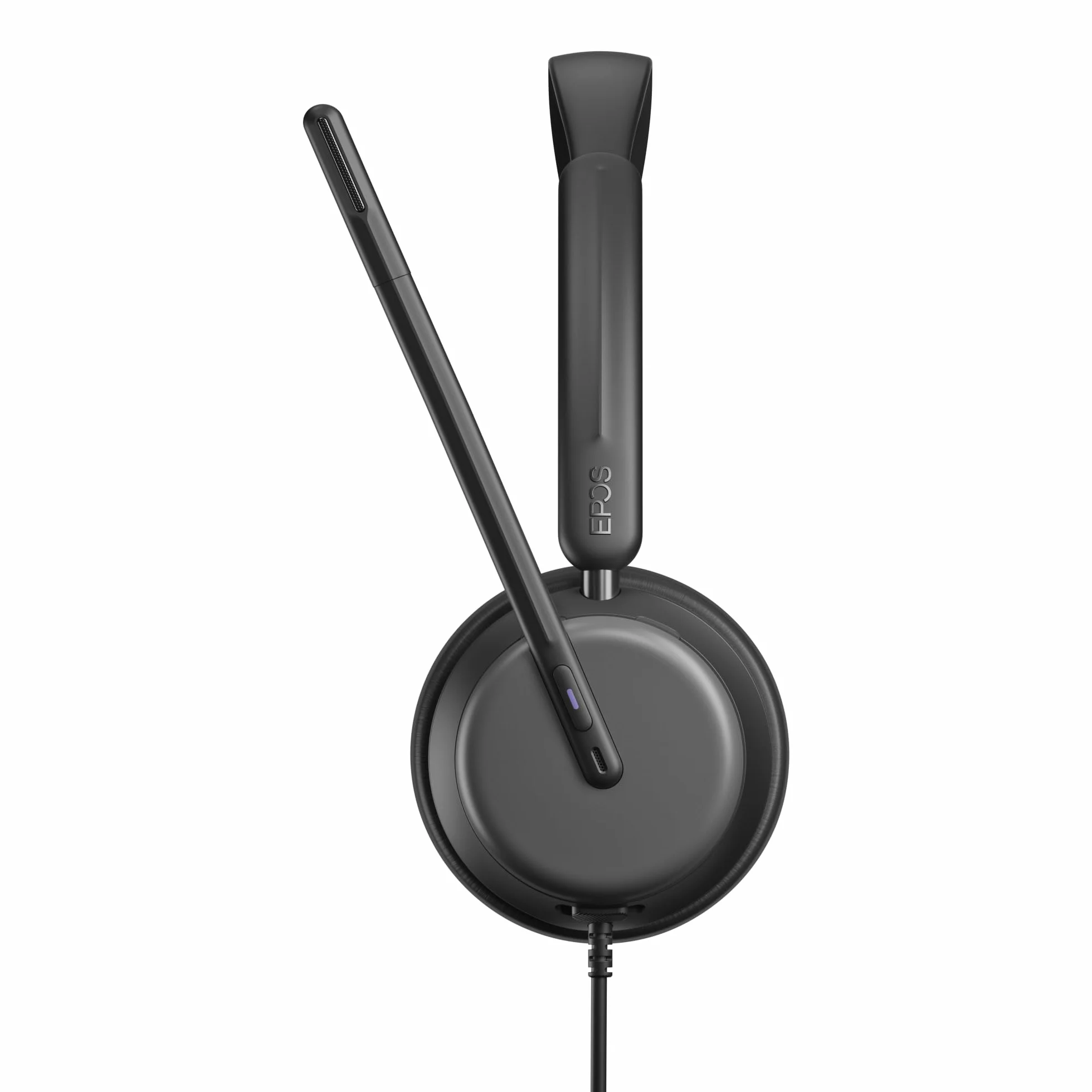 EPOS IMPACT Dwustronny przewodowy zestaw słuchawkowy 860T z mikrofonem, certyfikat Microsoft Teams, przewodowe słuchawki USB-C do komputera, wysokowydajny mikrofon z redukcją szumów