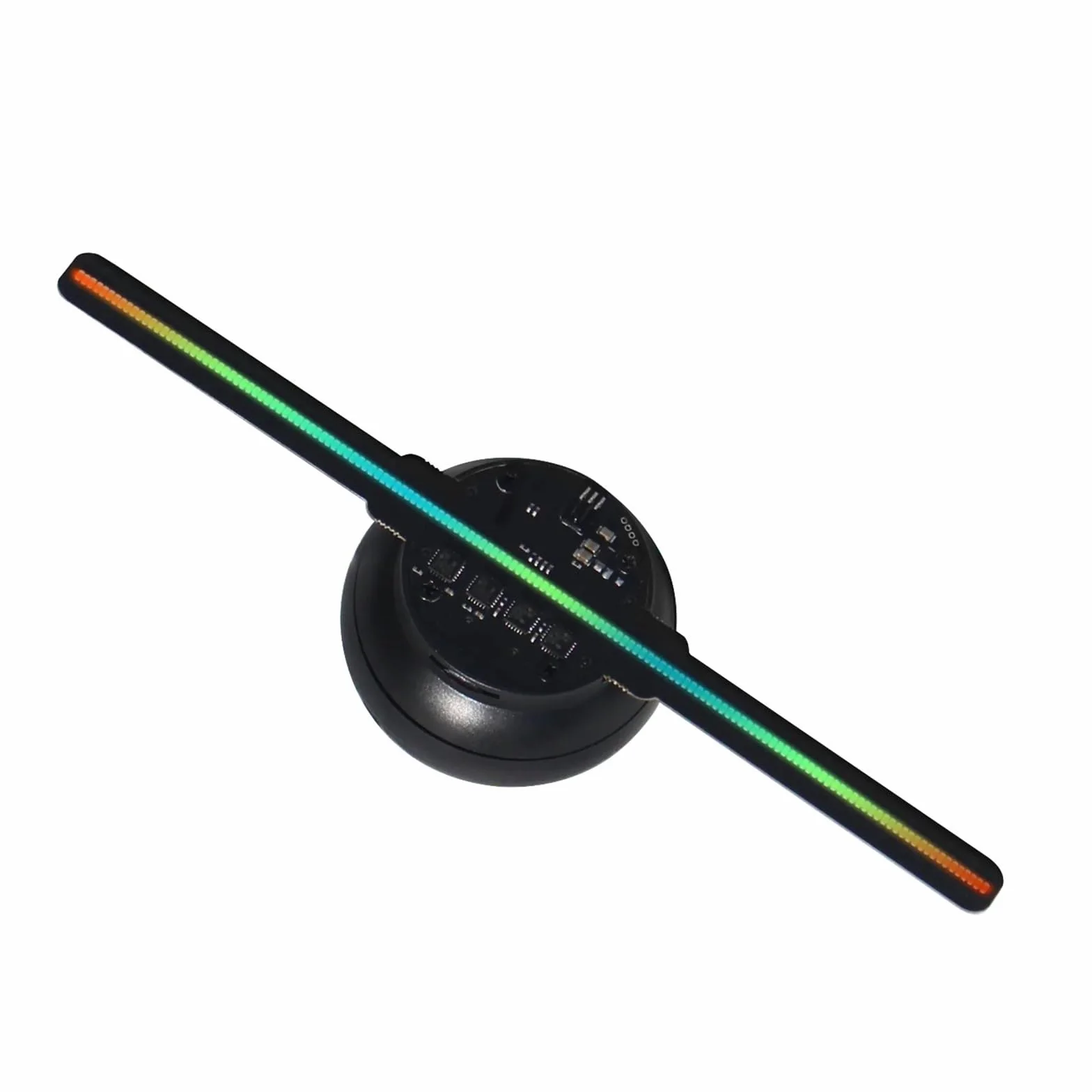 18 cm Holograficzny Projektor LED 3D Wentylator Maszyna Reklamowa Ekran Dekoracyjny 7,1 cala bez opóźnień