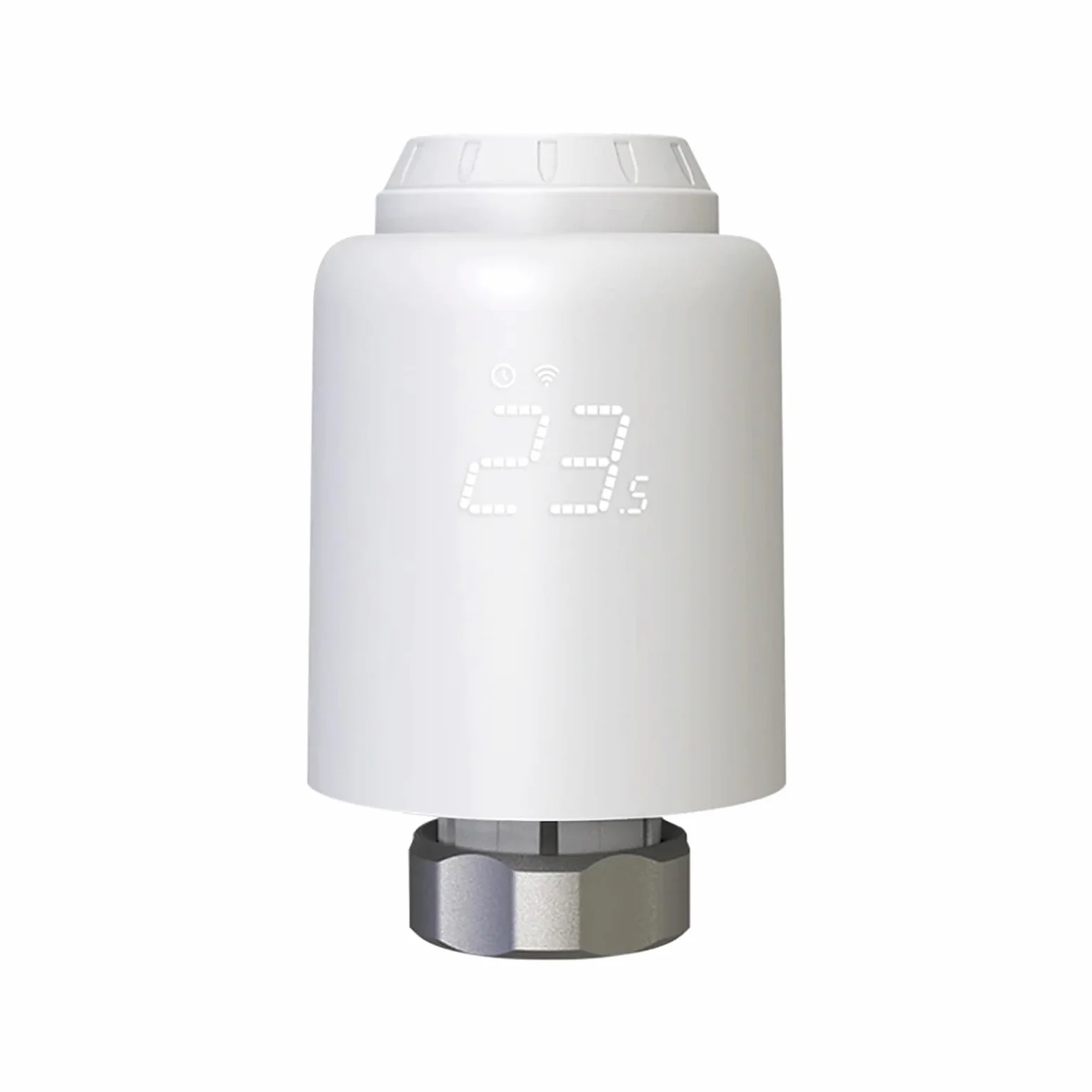 Termostat, Zawór Termostatyczny Grzejnikowy Smart Life Bezprzewodowy Zdalny Sterownik Temperatury Ogrzewania Sterowanie Głosowe(2PCS)